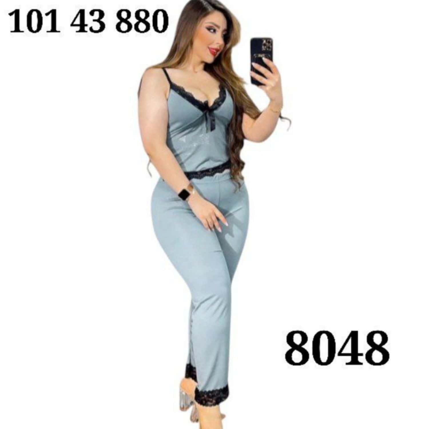 بيجامة 3 قطع كيمون 8048-F 3