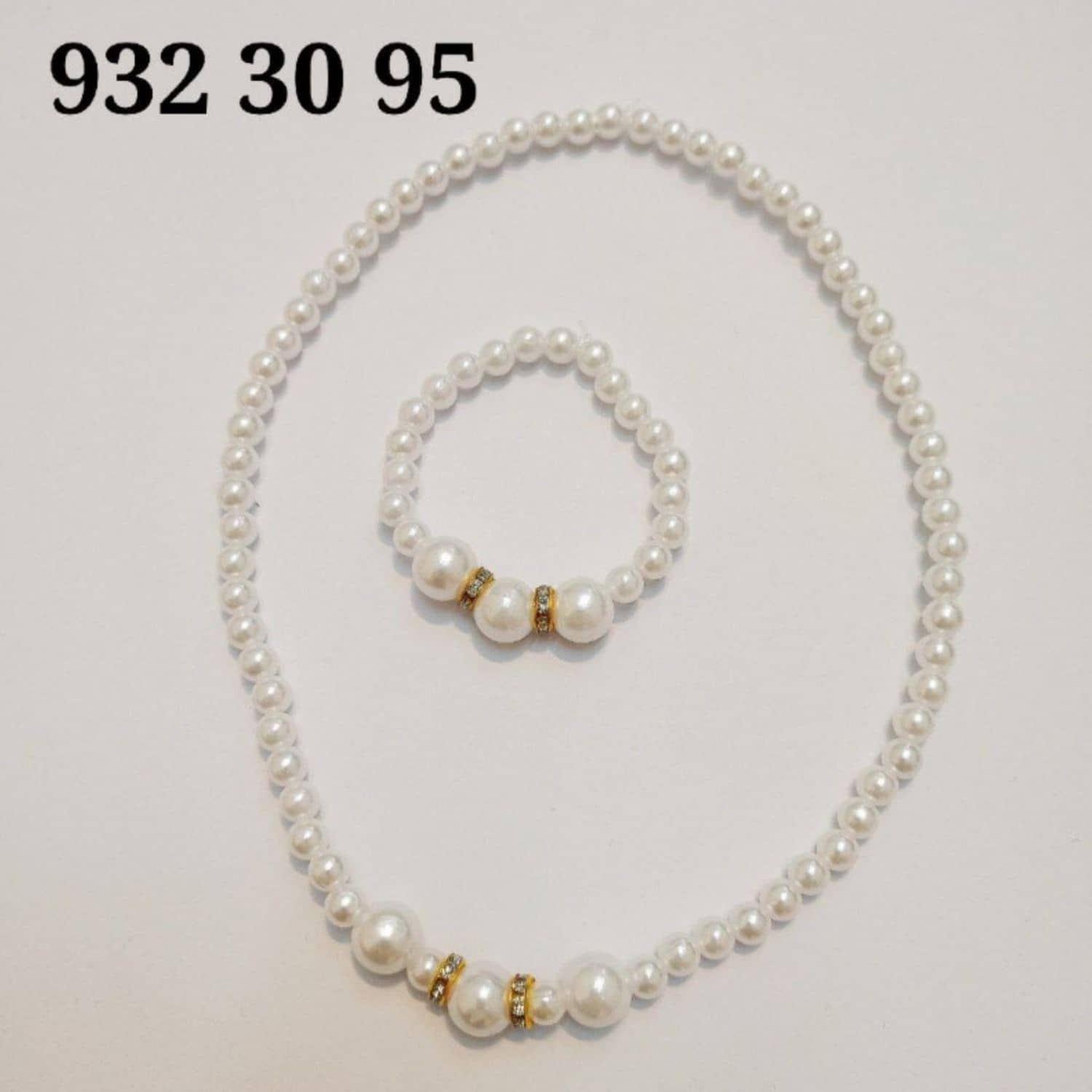 طوق مع اسوارة لولو