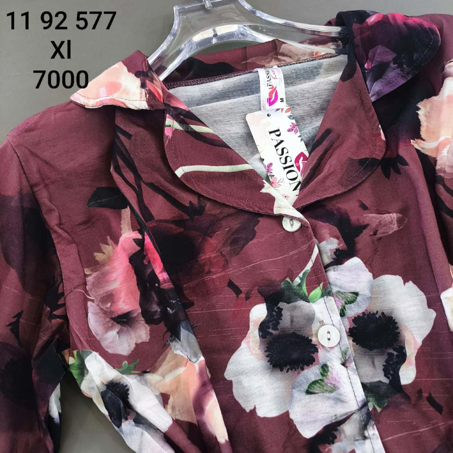 بيجامة كم زرار PS-7000 3