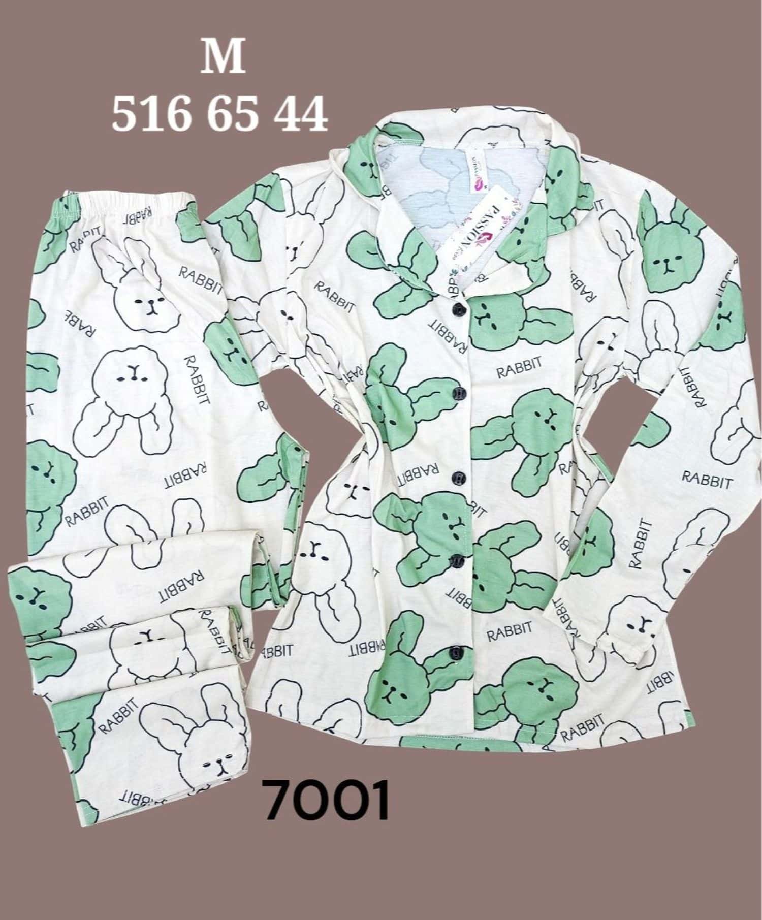 بيجامة كم زرار PS-7001 1