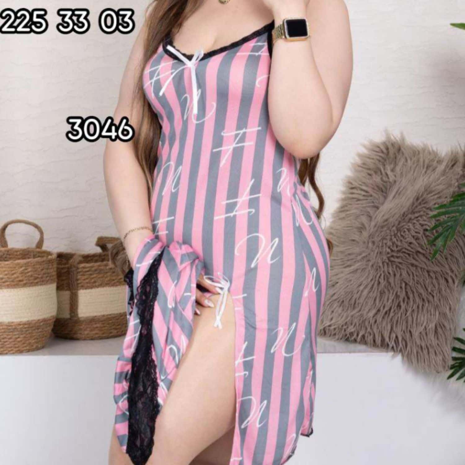 كيمون قطعتين قصيرة F-3046 3