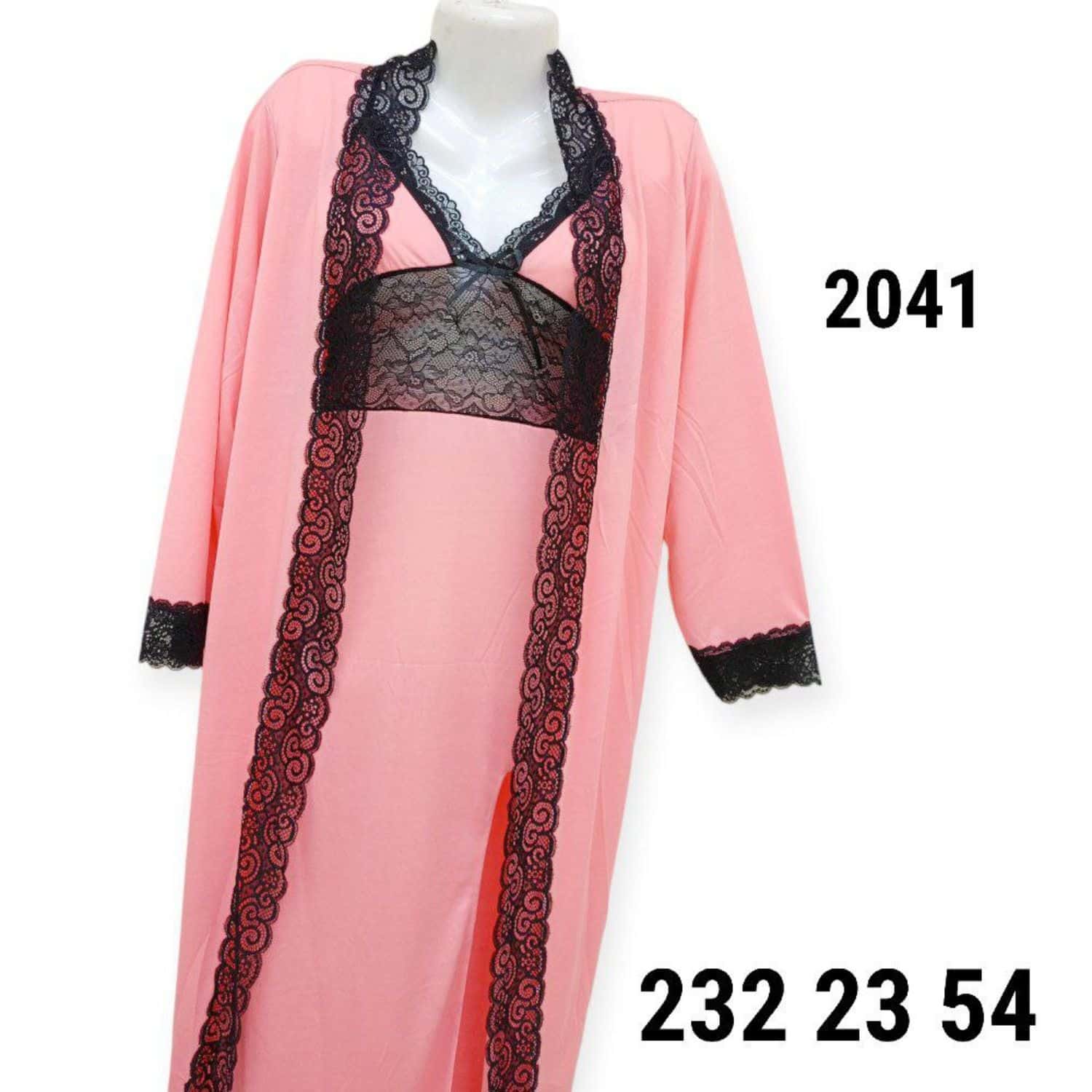 شلحة مع كيمون طويلة F-2041 3