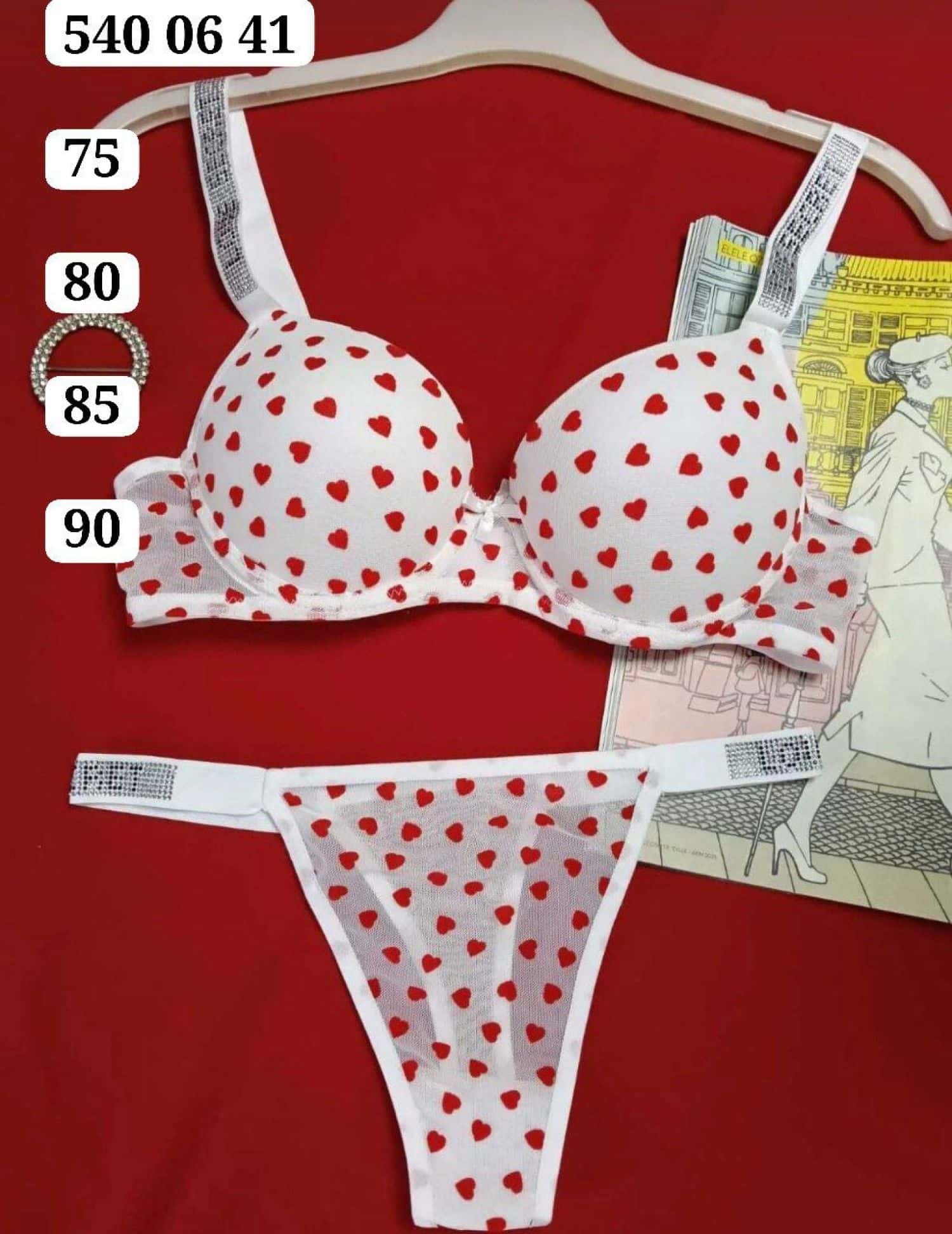 طقم ستيان فيكتوريا SR 019 4