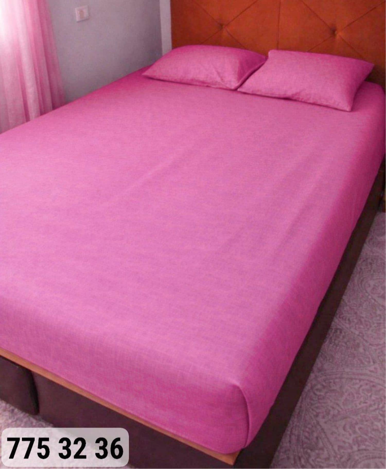 Plain Double Bed Sheet