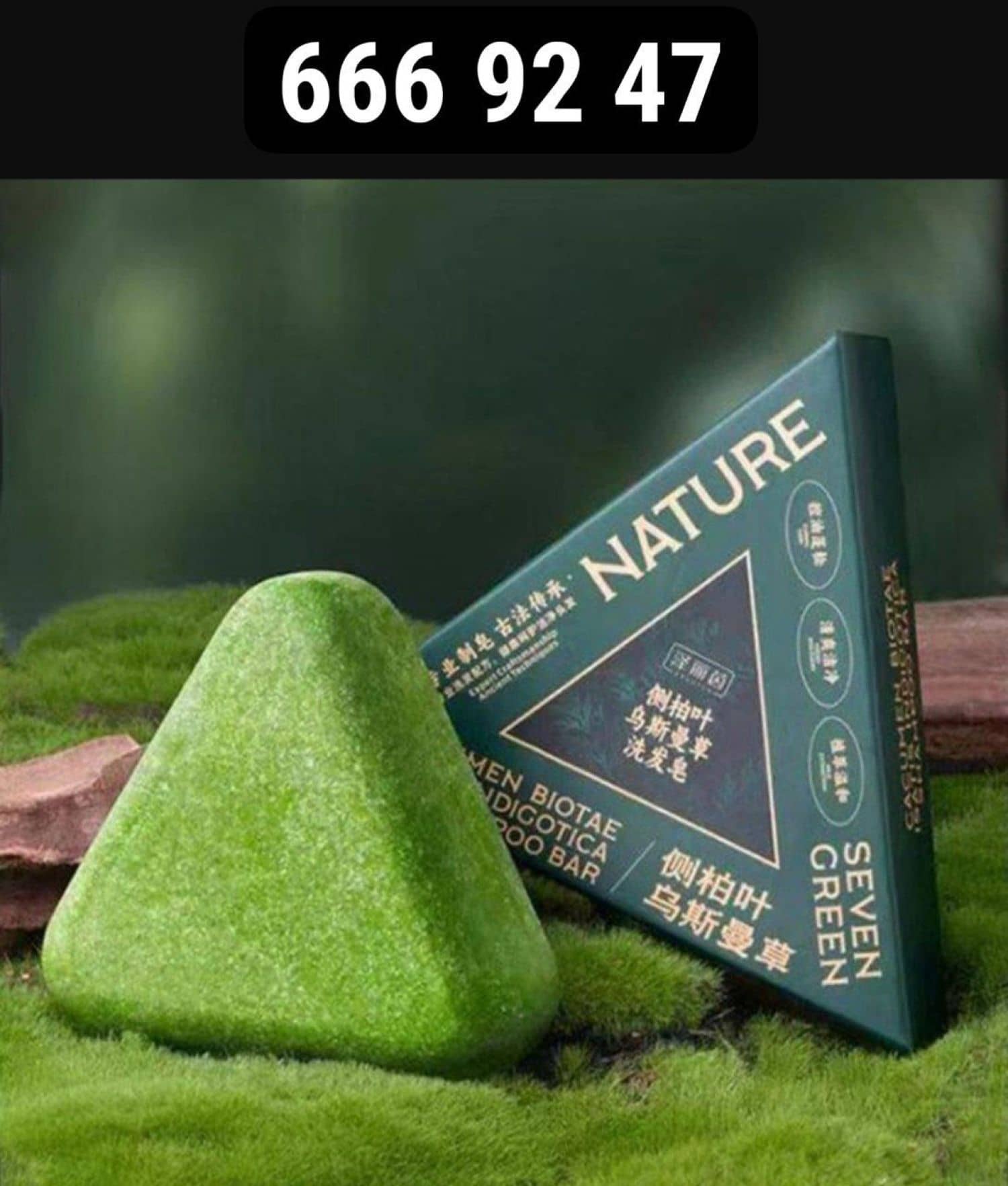 صابونة للشعر NATURE