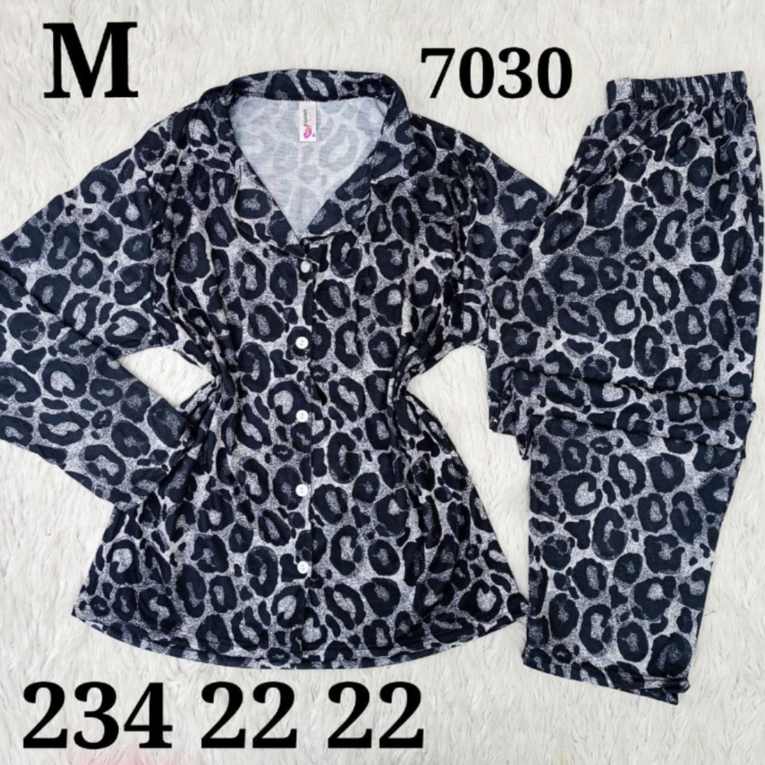 بيجامة كم زرار PS-7030