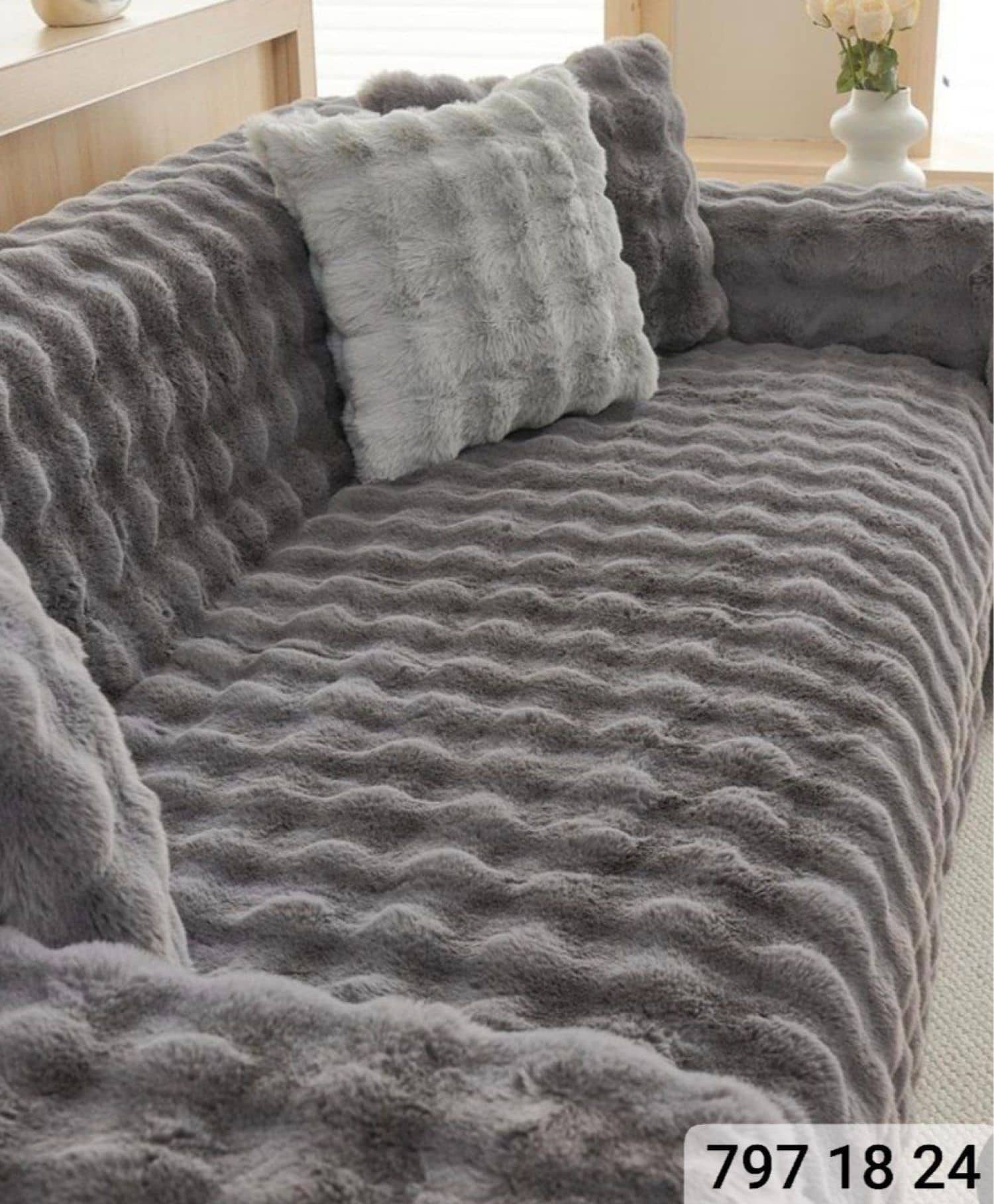 Grey Sofa Cover