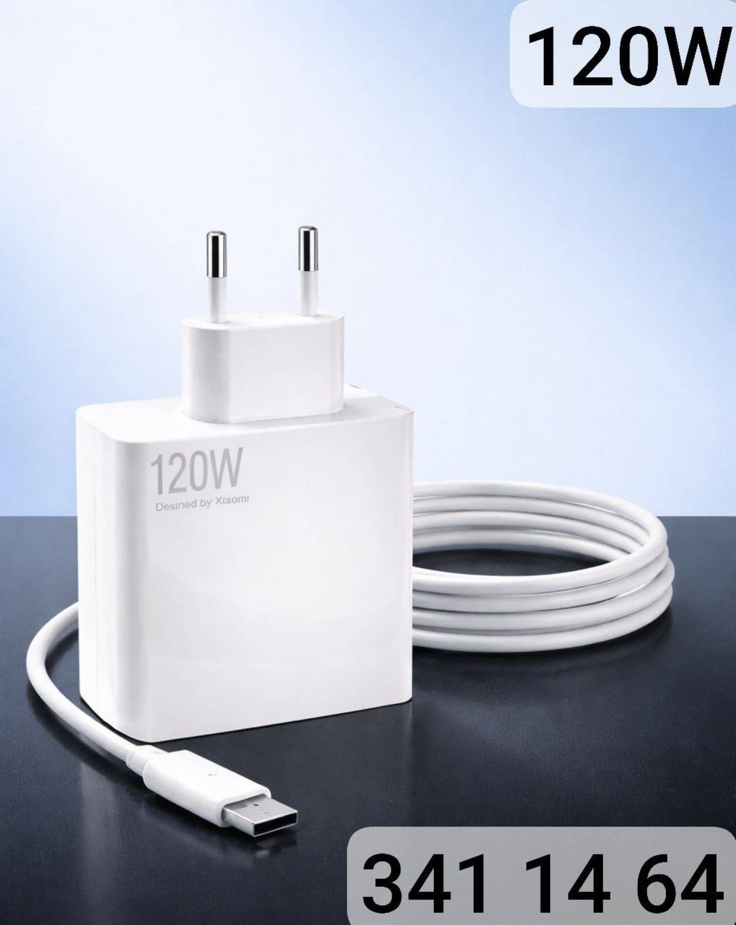 شاحن مع وصلة 120W