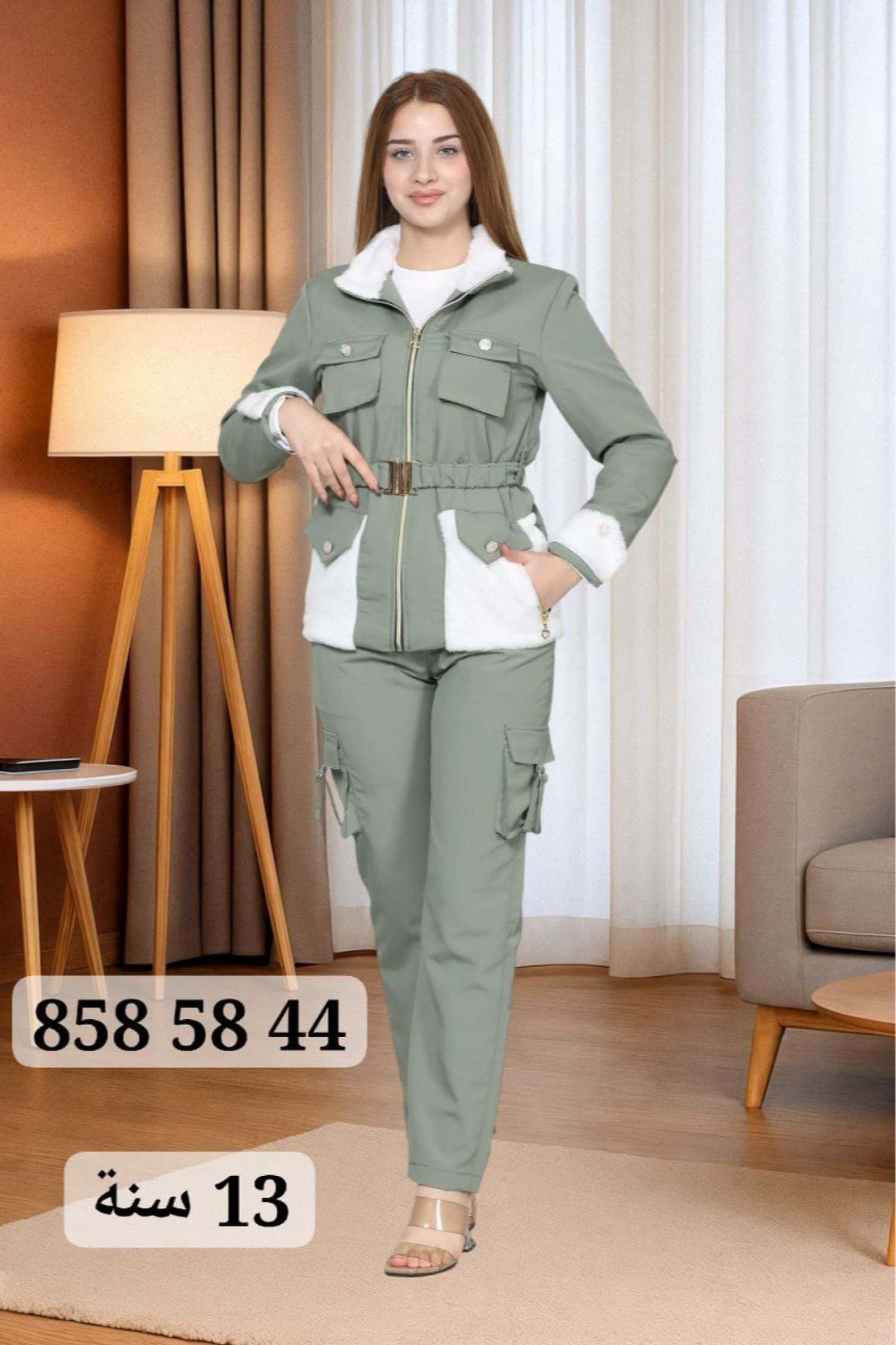 طقم بناتي 3 قطع باراشوت SA 1