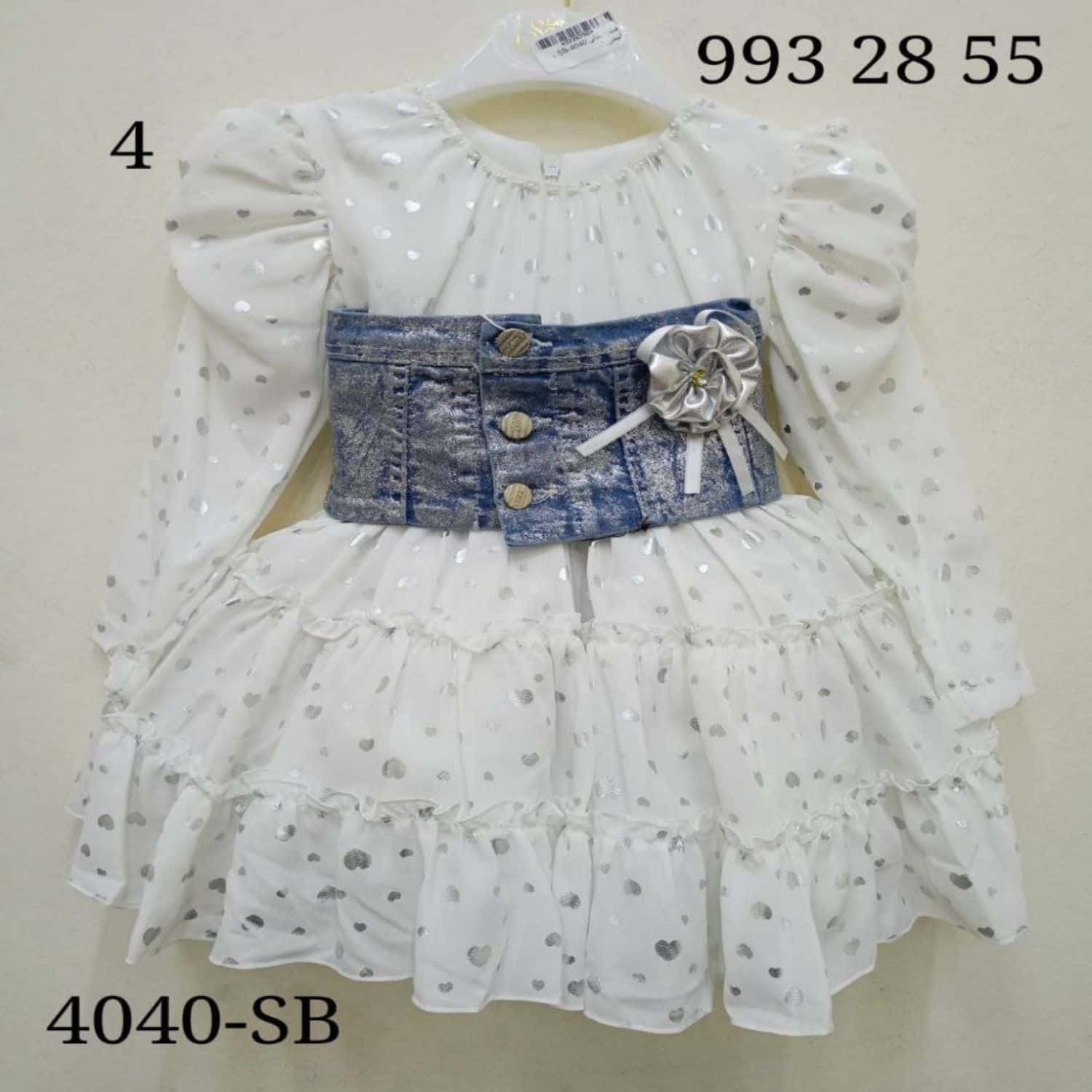 فستان بناتي 4040-SB 2