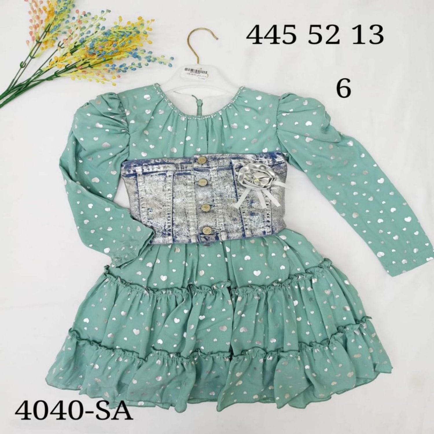 فستان بناتي 4040-SA