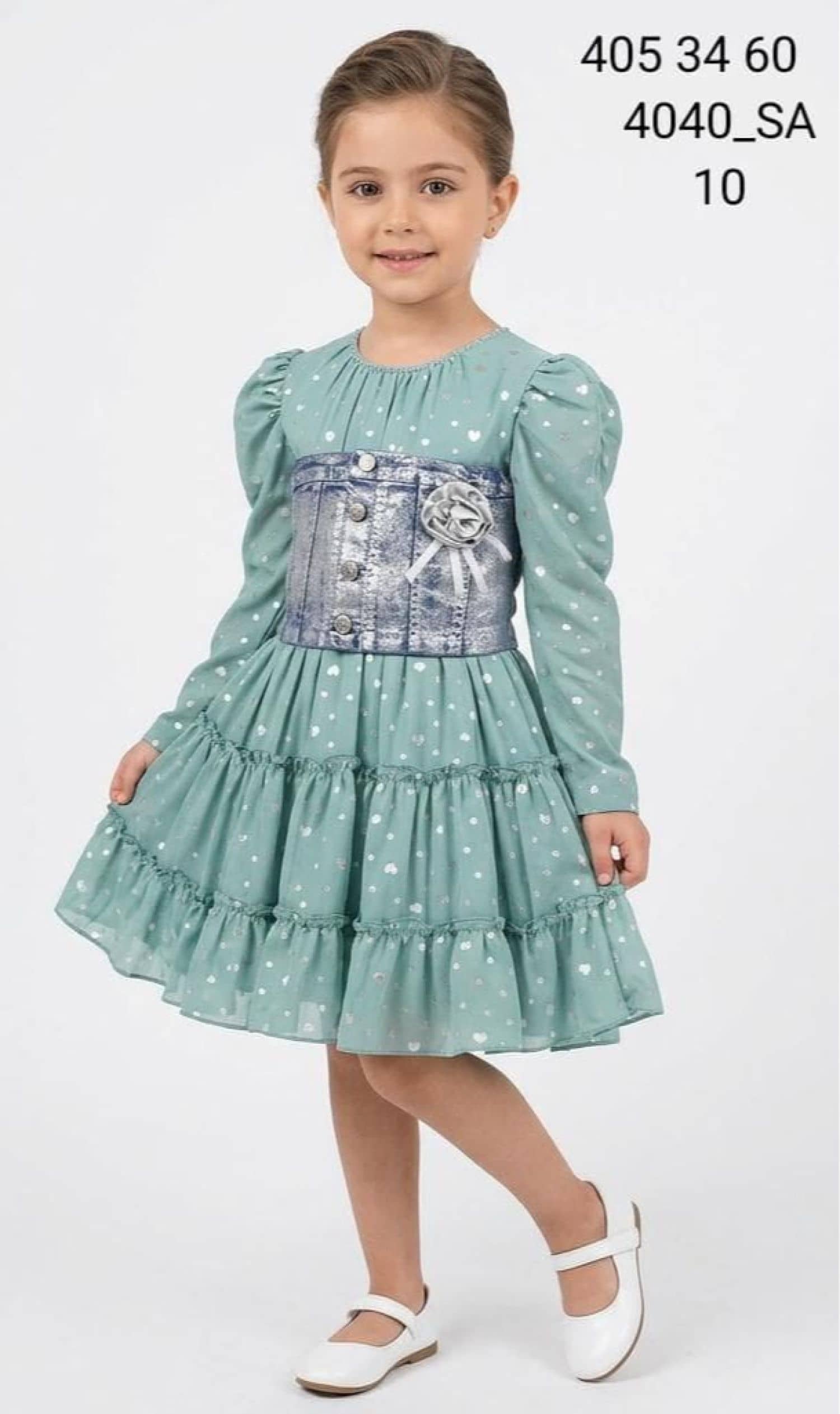 Girls Dress 4040-SA