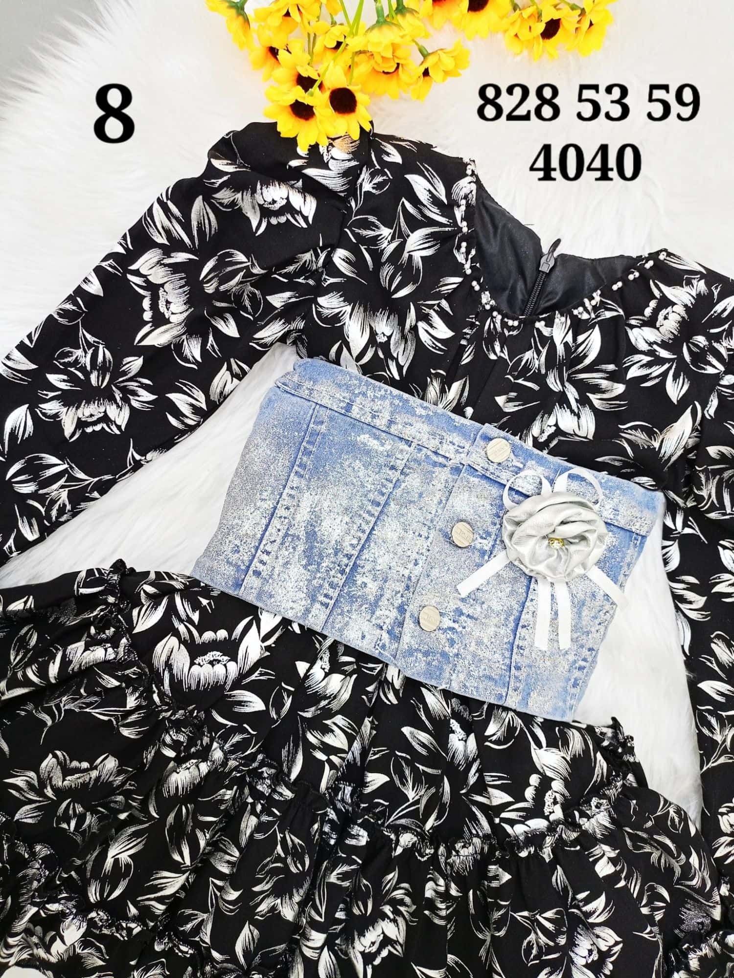 فستان بناتي 4040-SA 2
