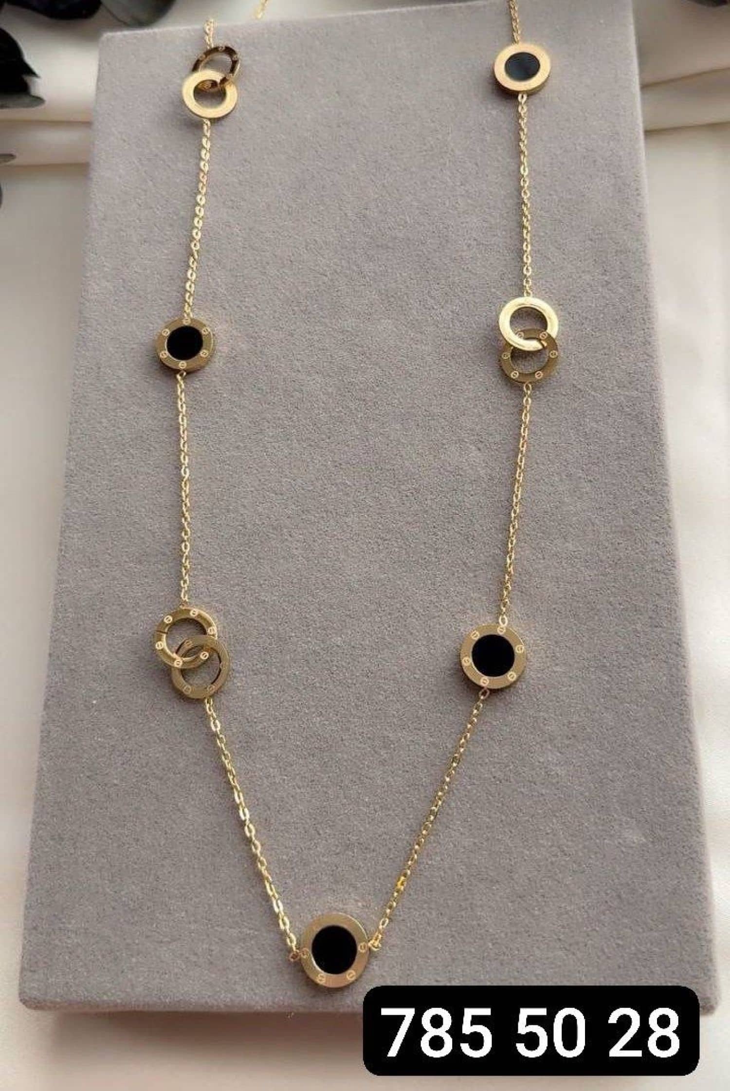 طوق ذهب ماركة
