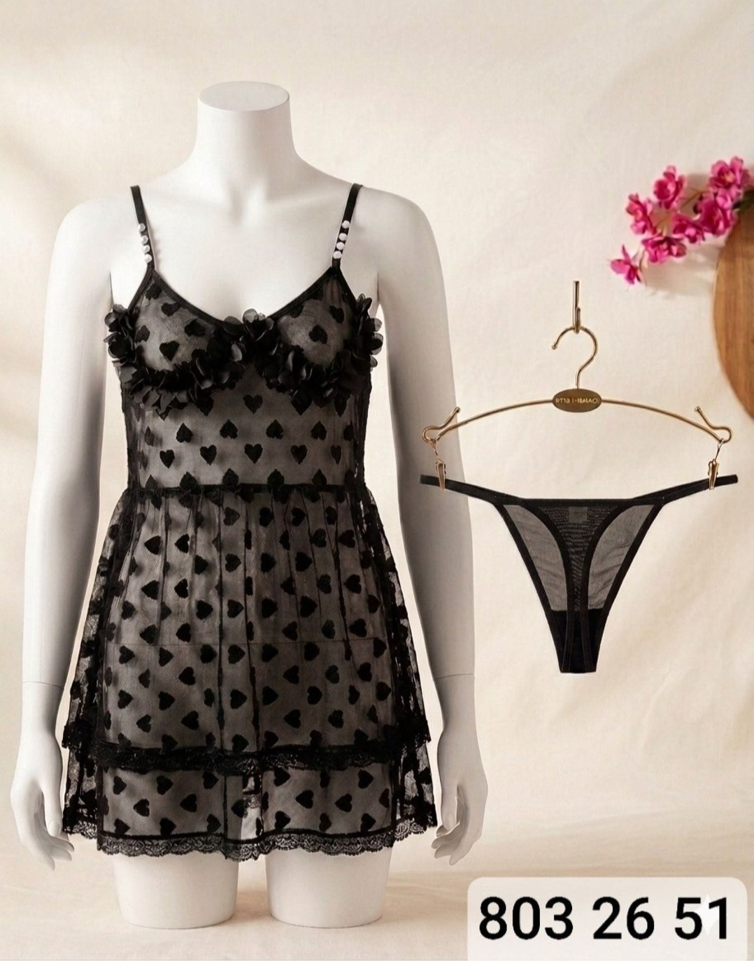 Kısa babydoll 344