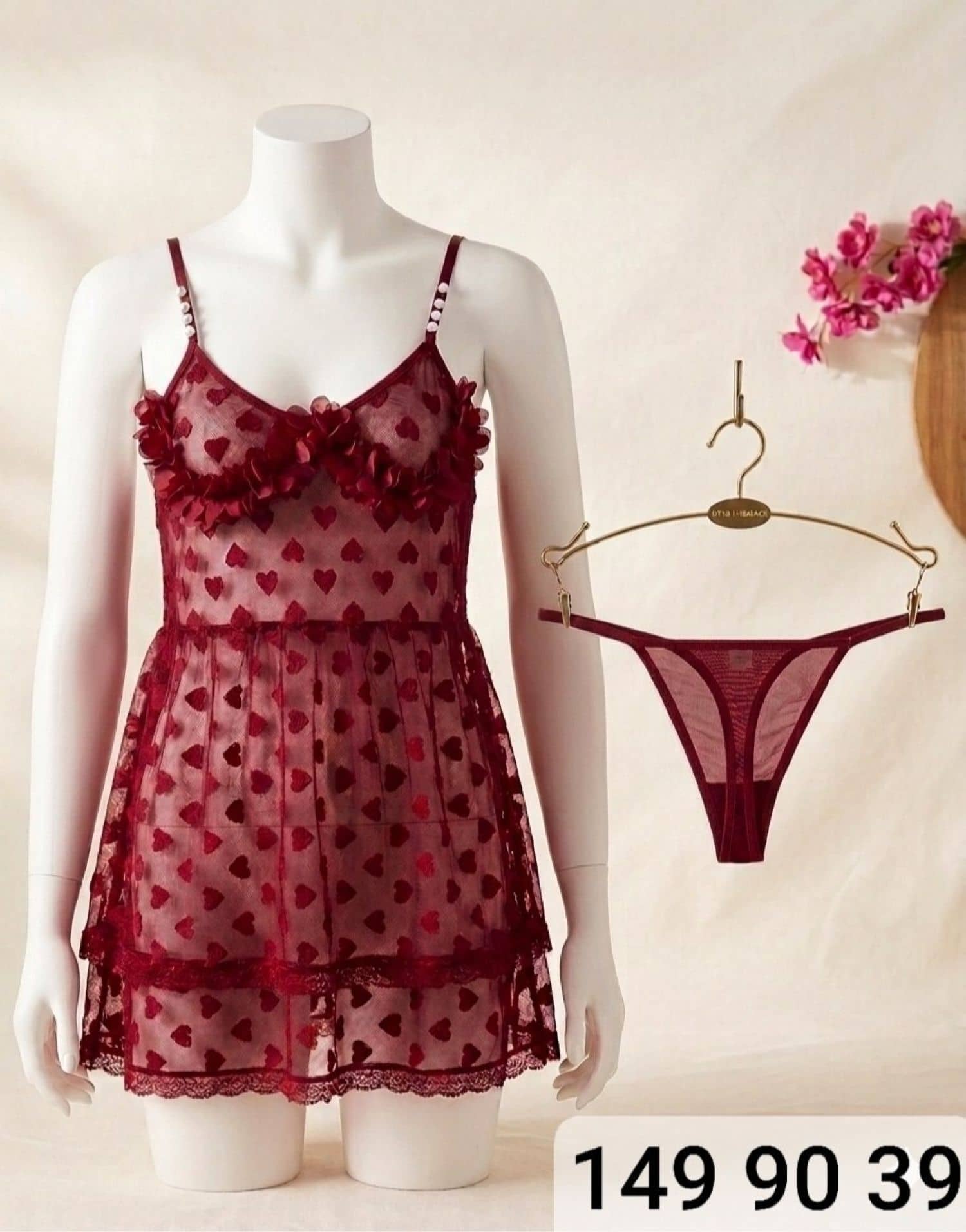 Short babydoll 344