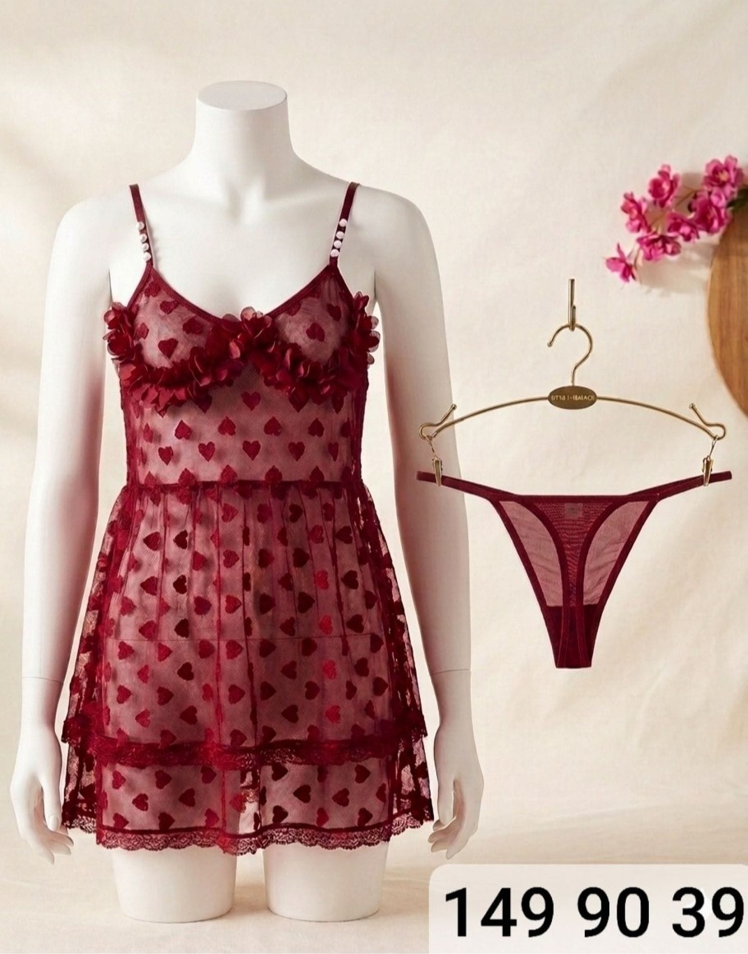 Kısa babydoll 344