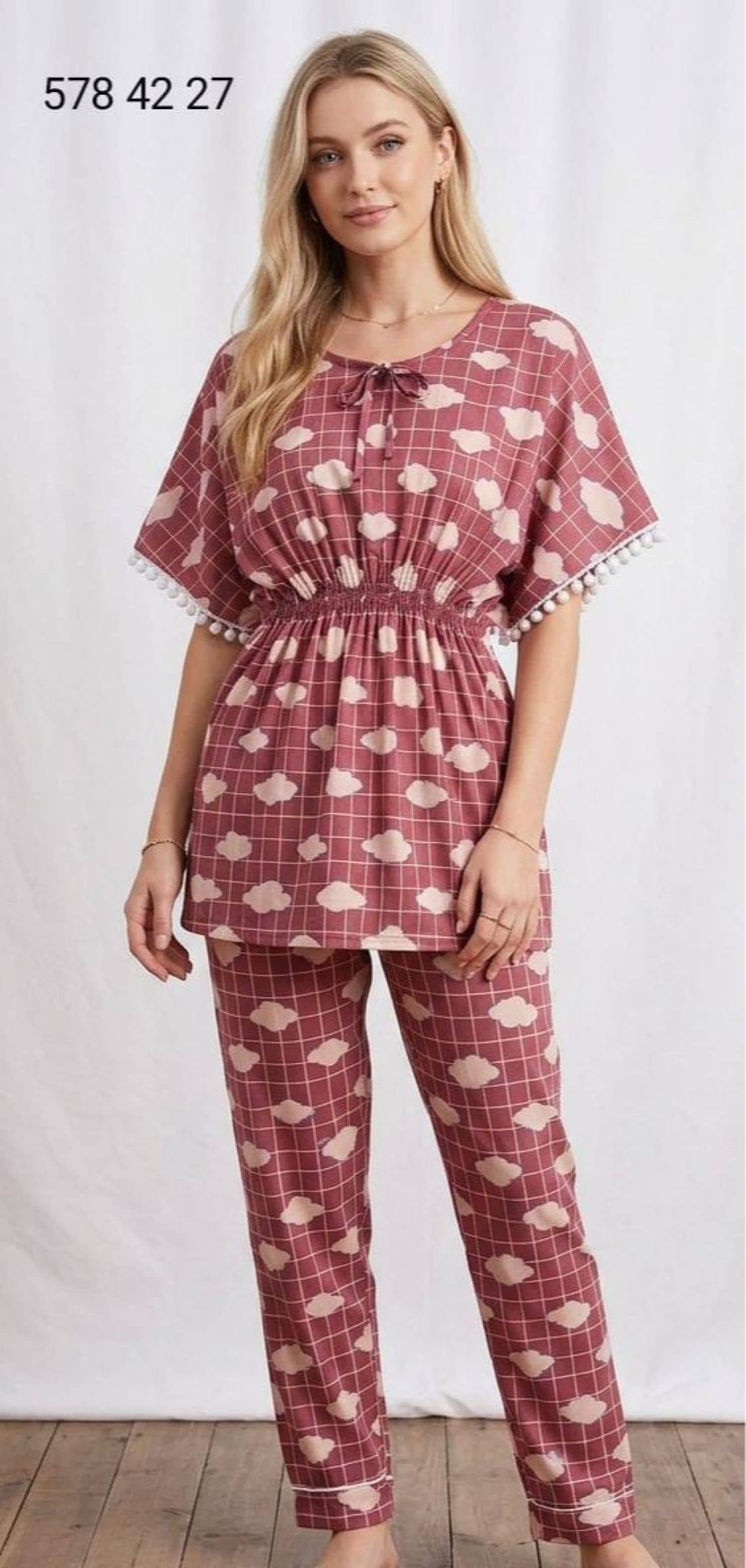 Büzgülü Pijama 2019