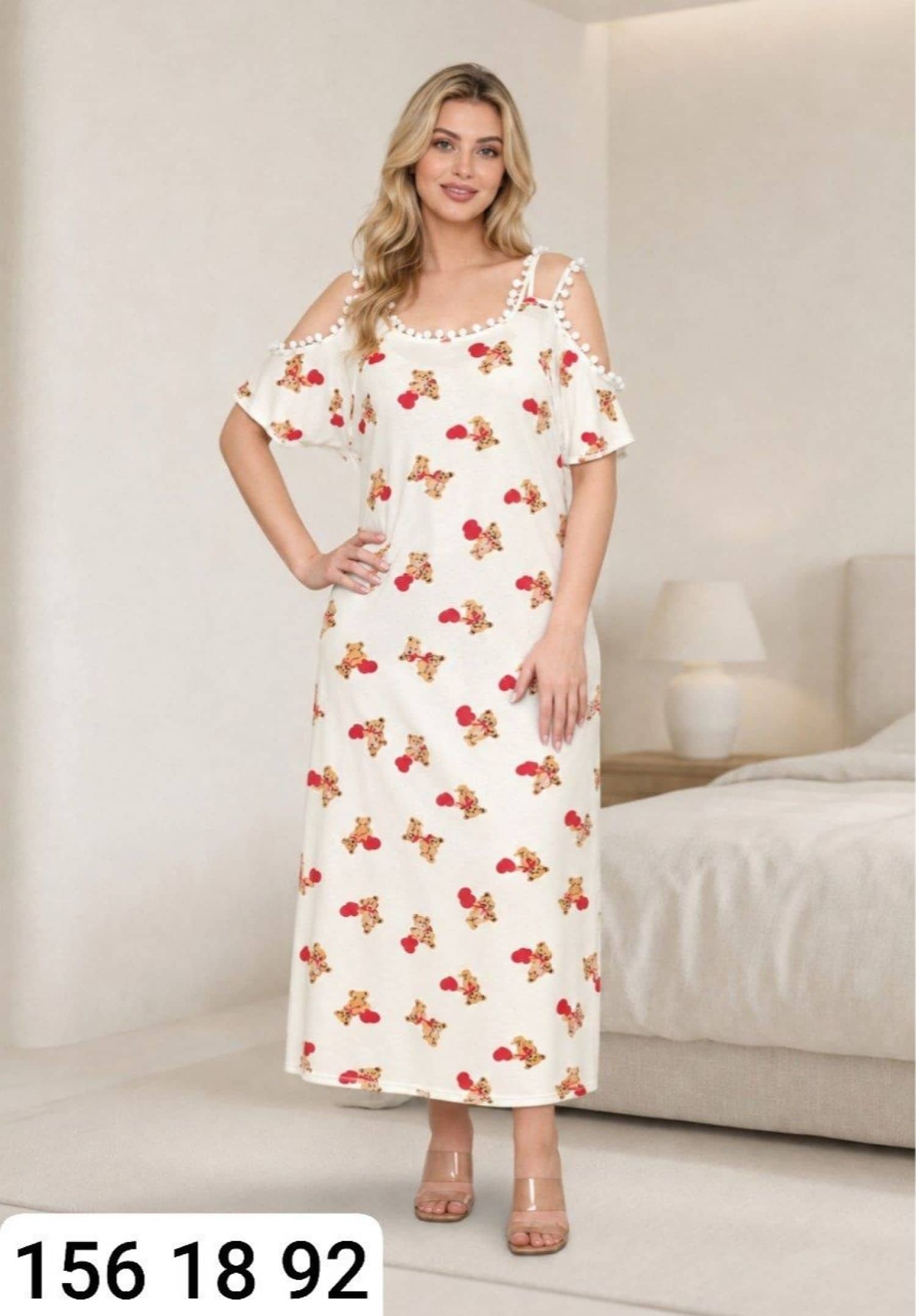 فستان طابات 7856