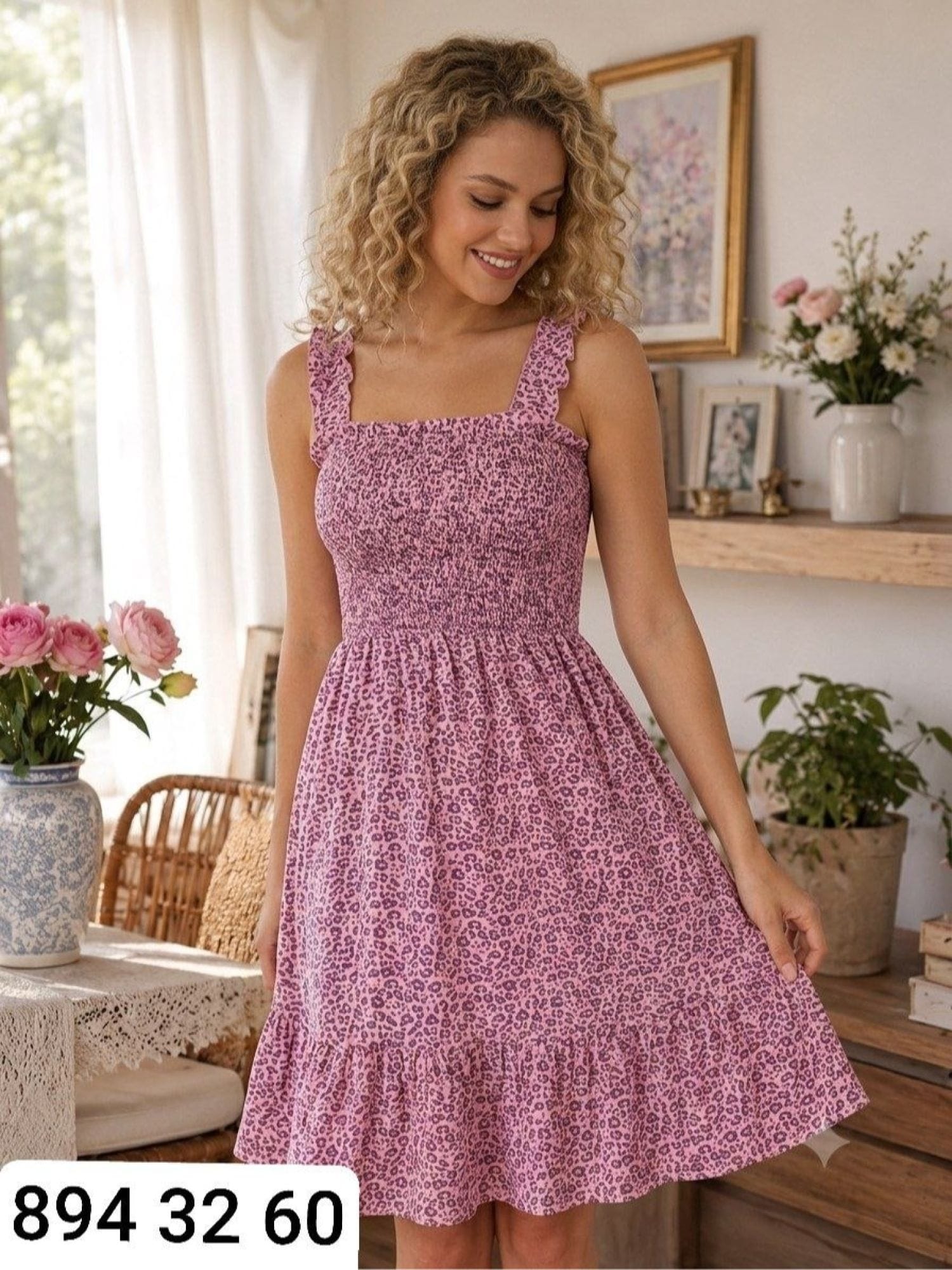 Strap Ruched Slip SH