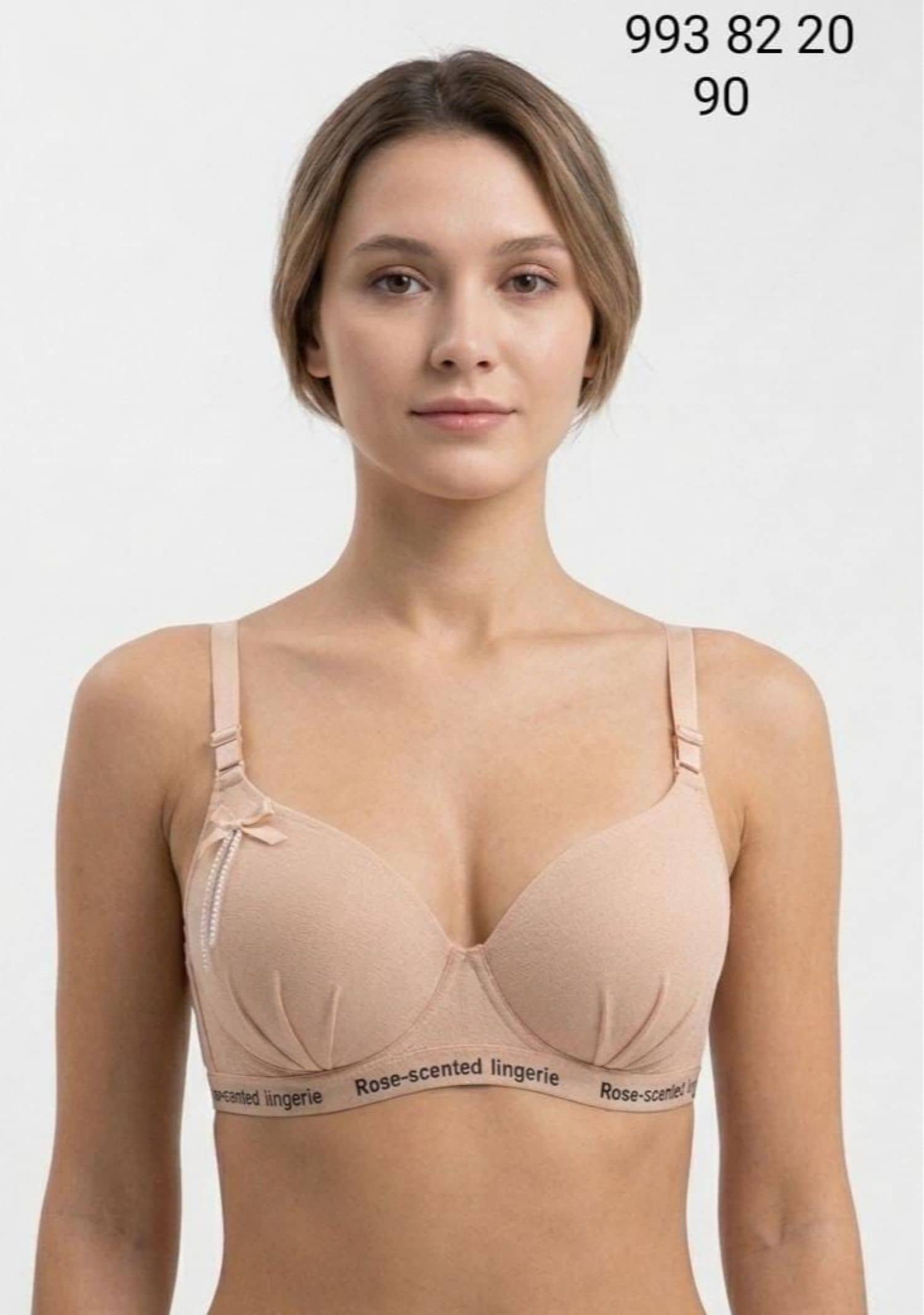 Double-sided Ribbed Bra 333