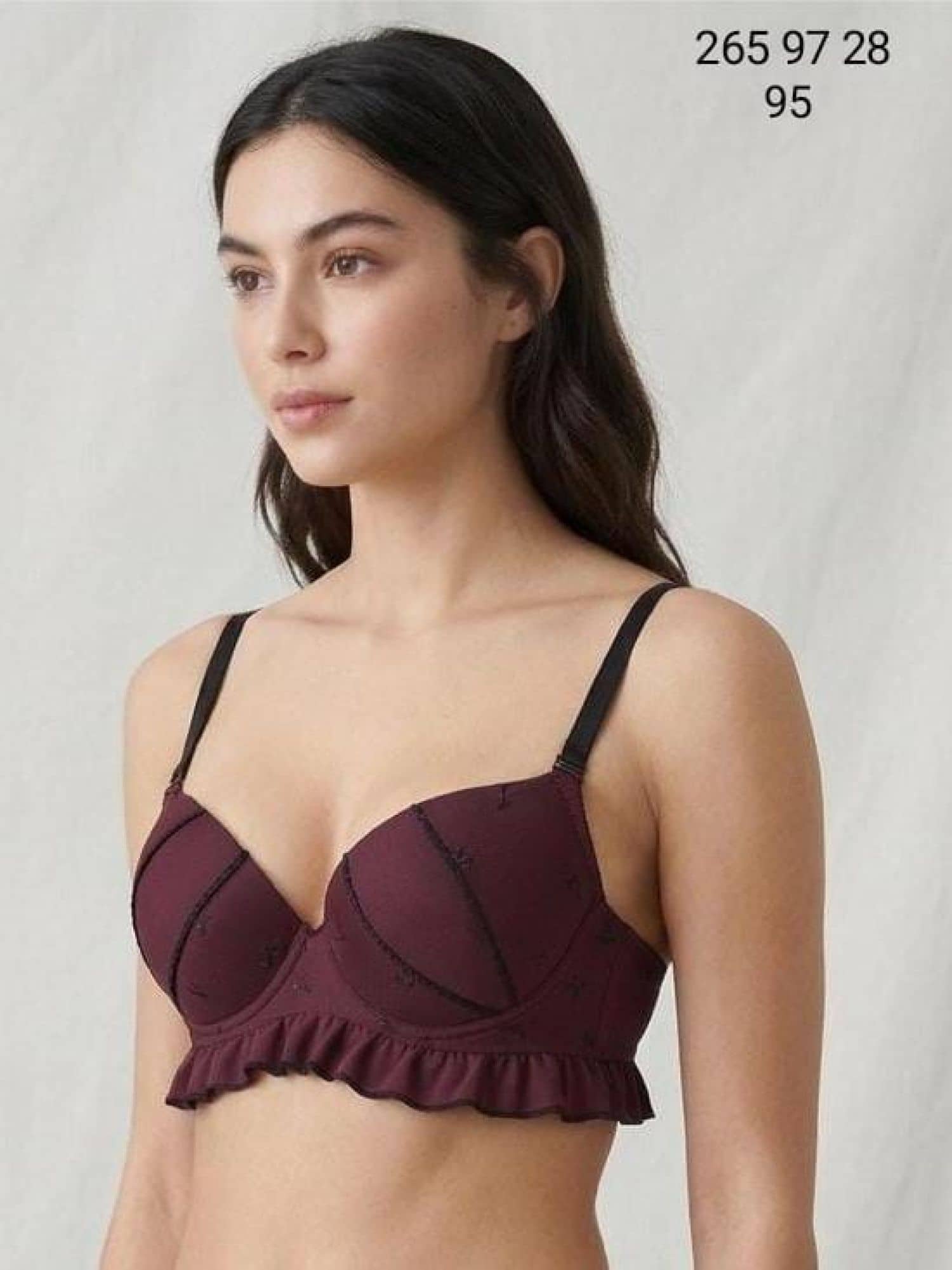 Double Print Bra 555