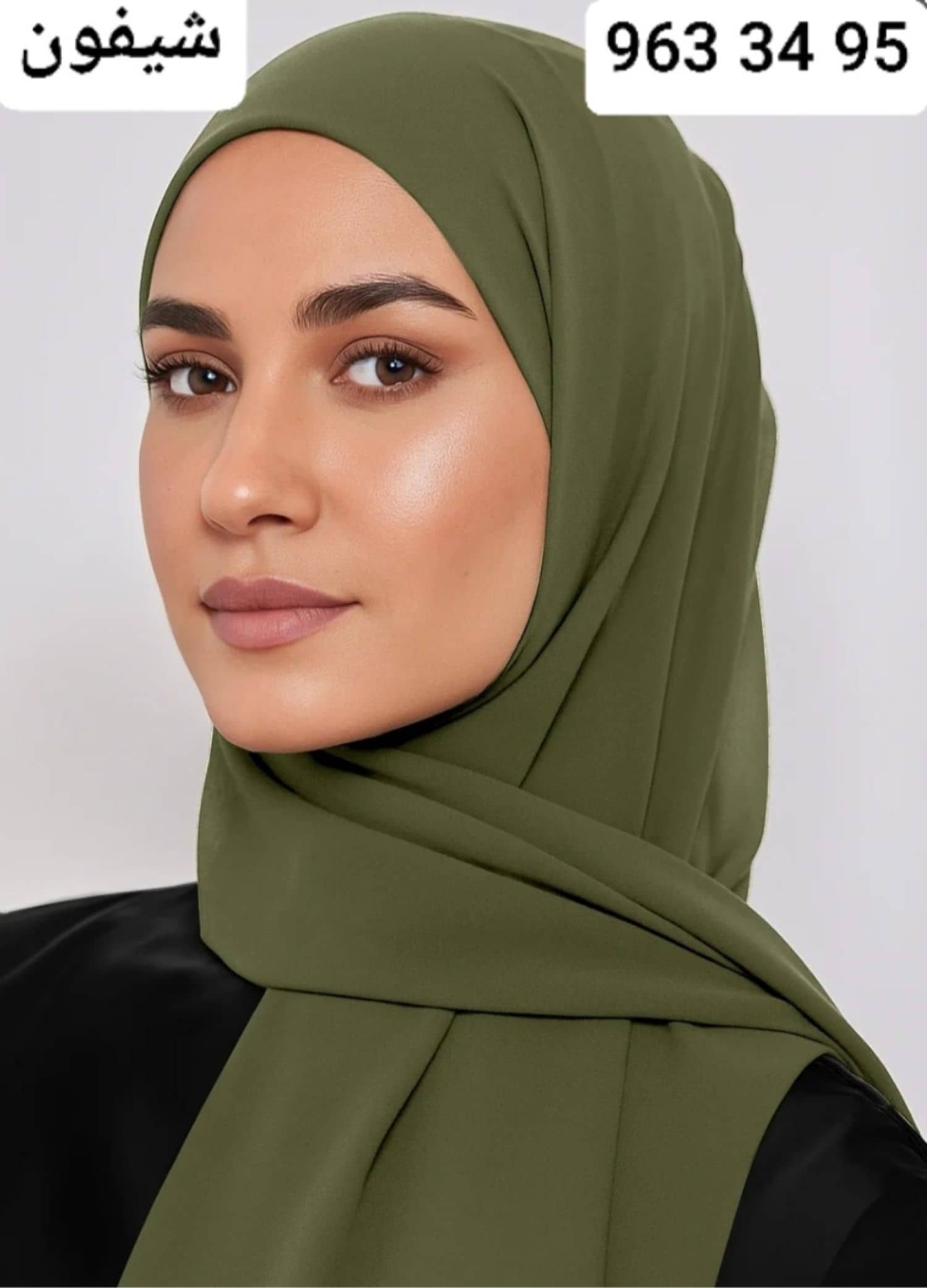 شال شيفون سادة