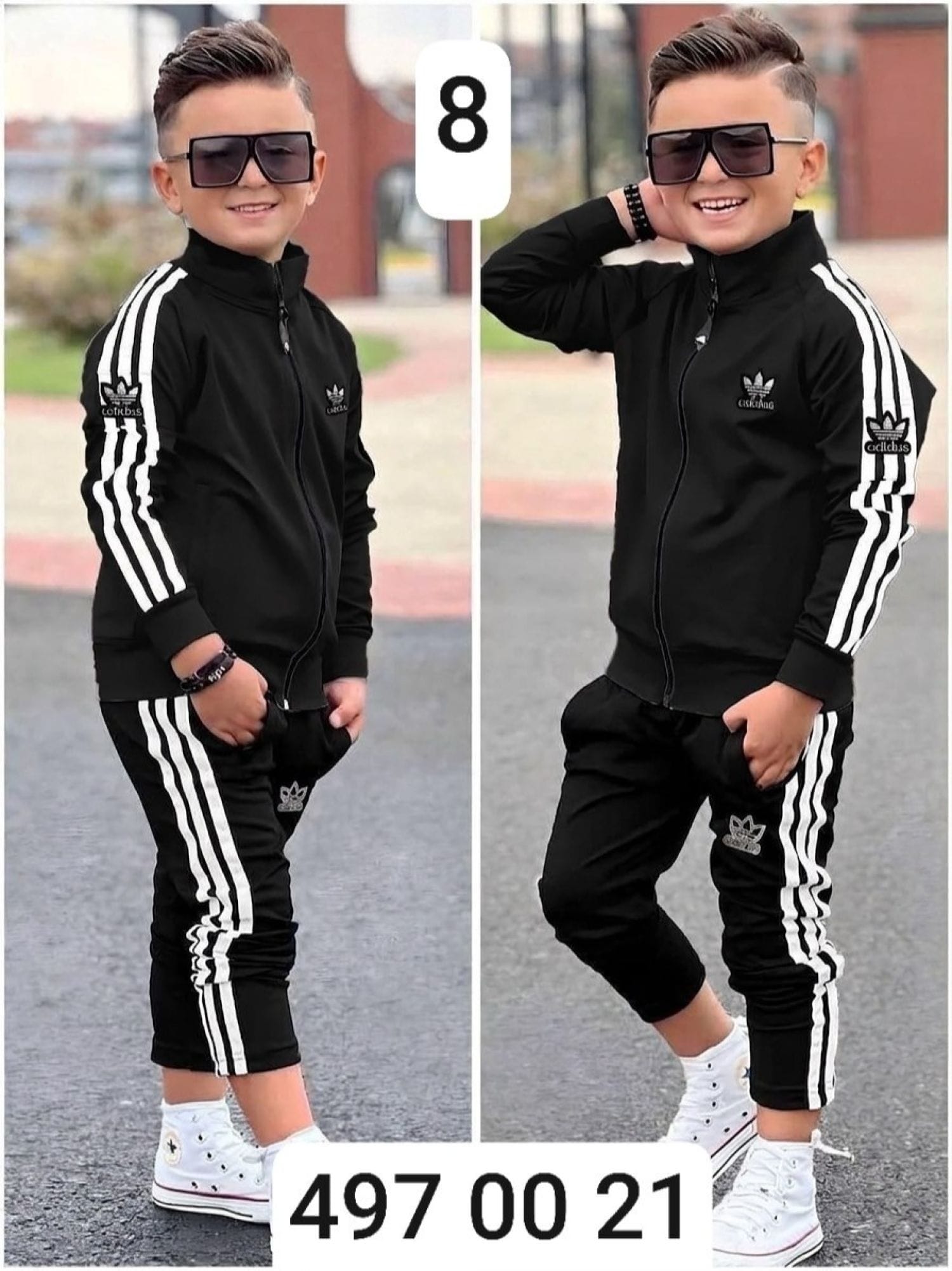 بيجامة ولادي ماليزي adidas