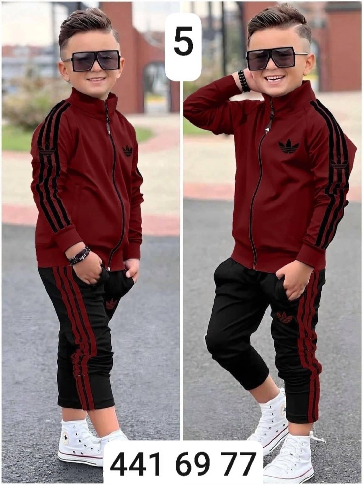 بيجامة ولادي ماليزي adidas