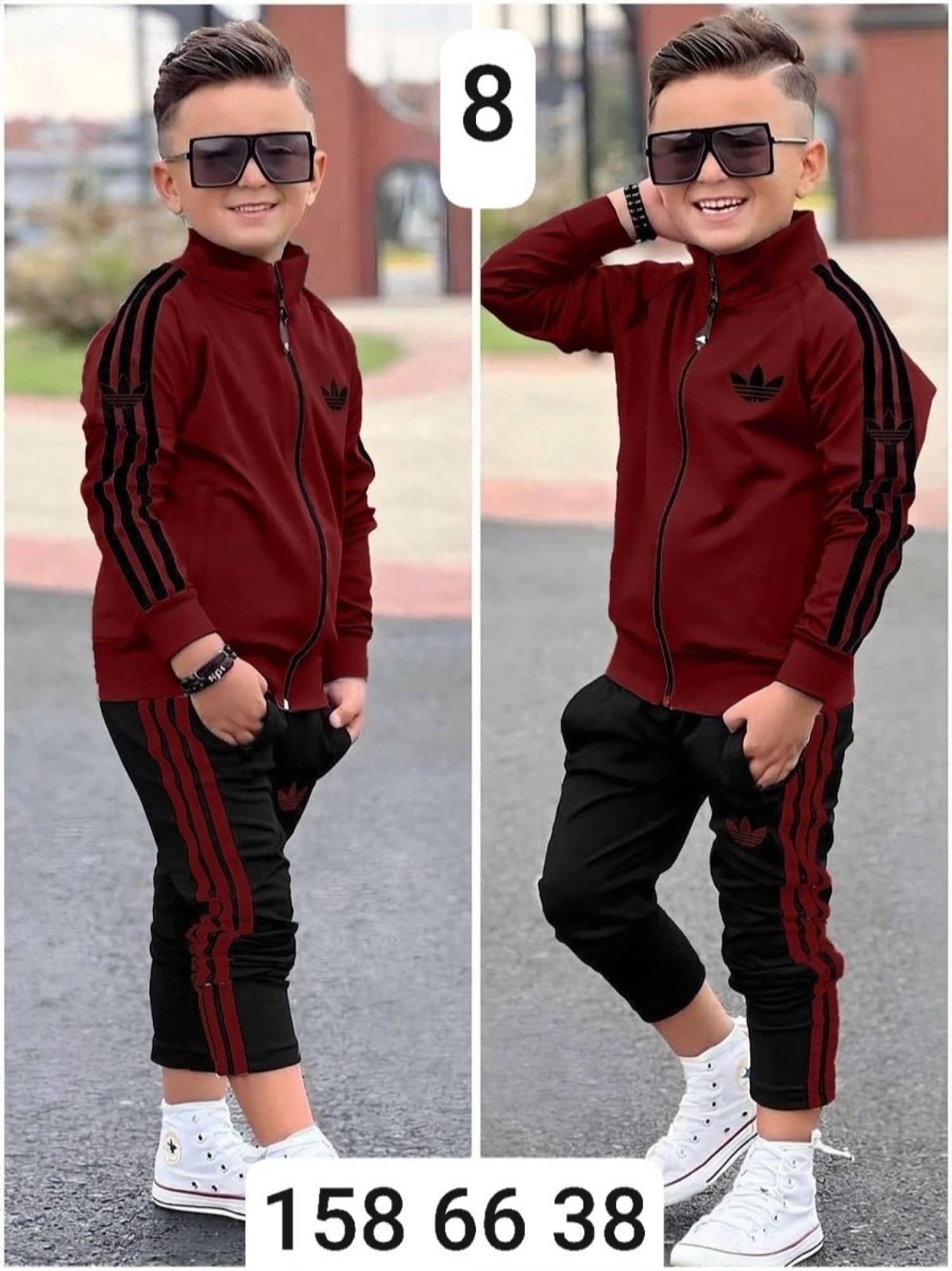 بيجامة ولادي ماليزي adidas