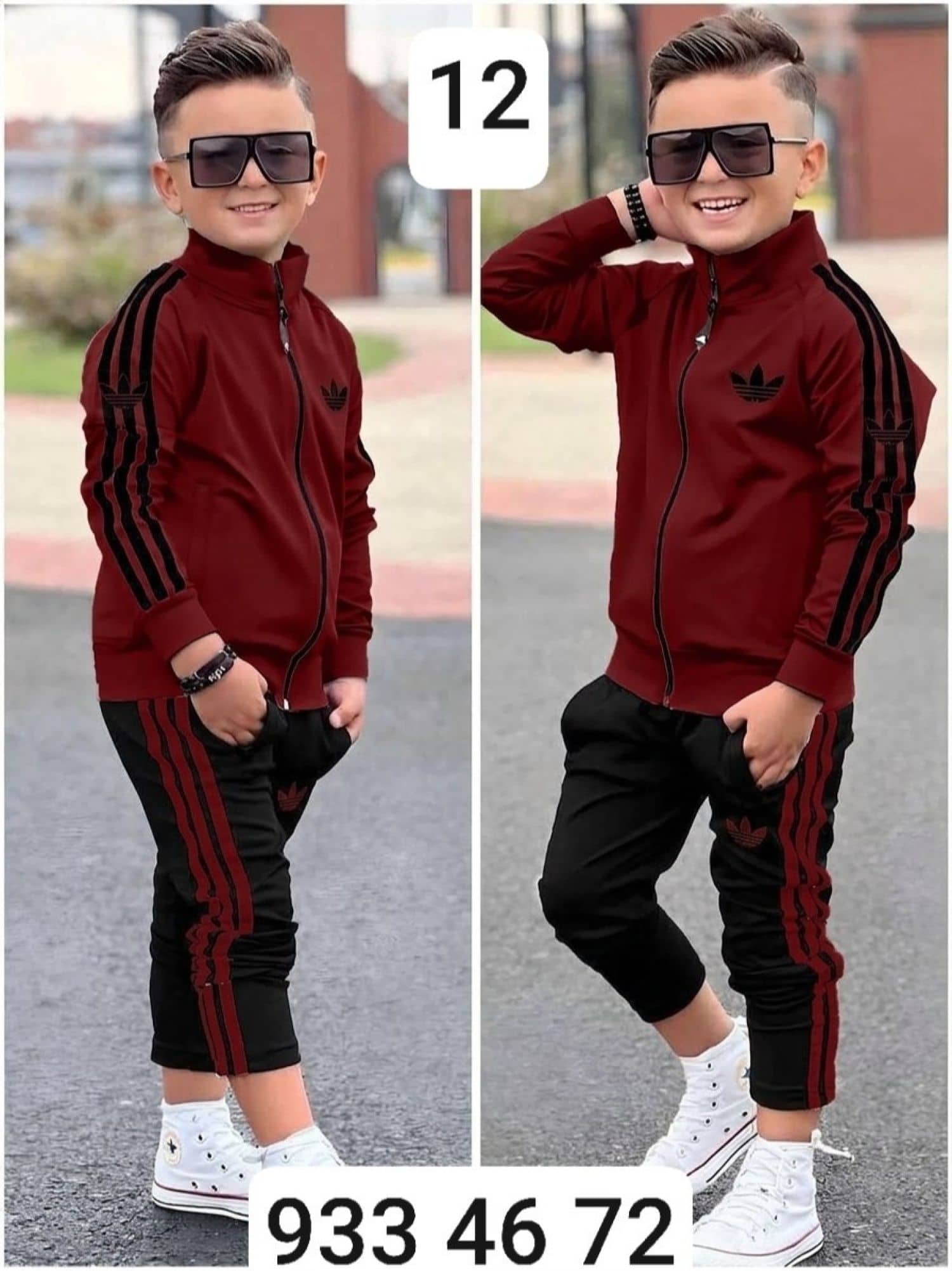 بيجامة ولادي ماليزي adidas