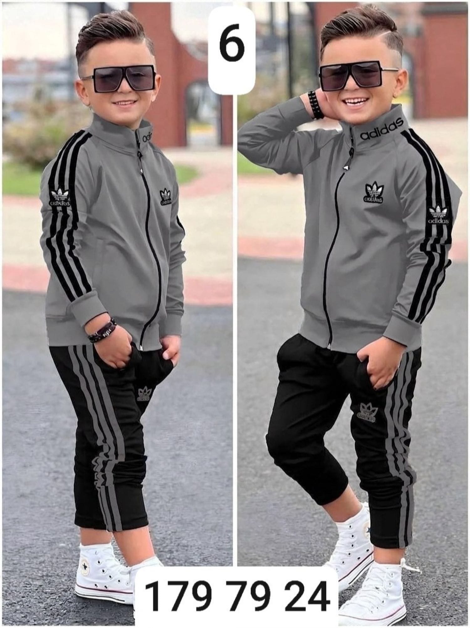 بيجامة ولادي ماليزي adidas