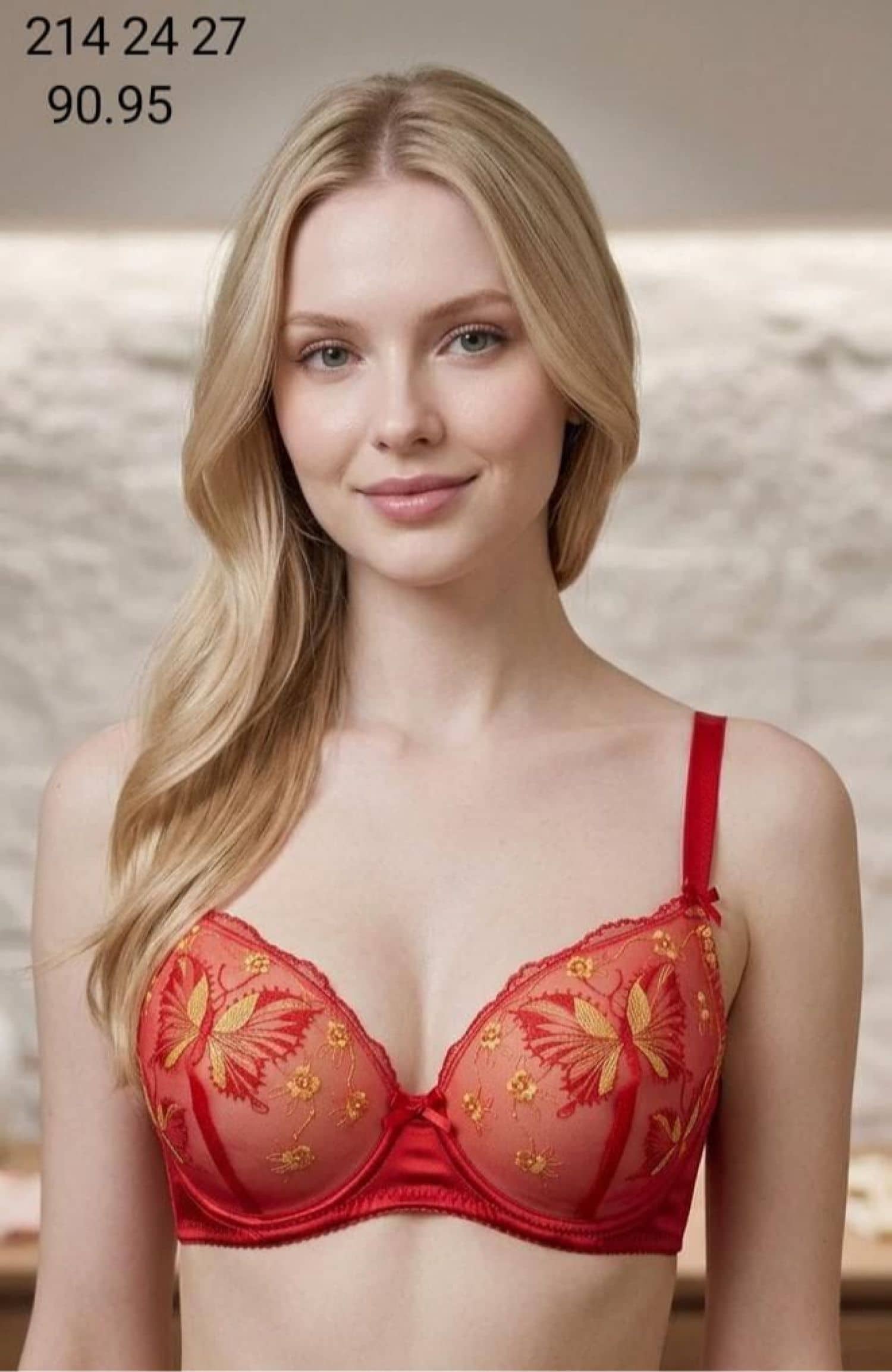 Double Push-up Butterfly Bra 7776