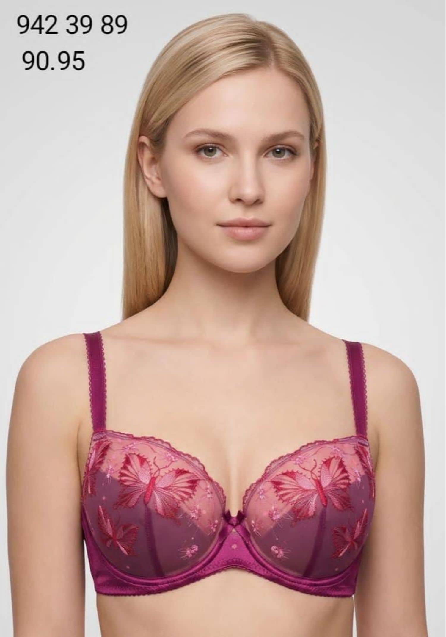 Double Butterfly Bra 7776