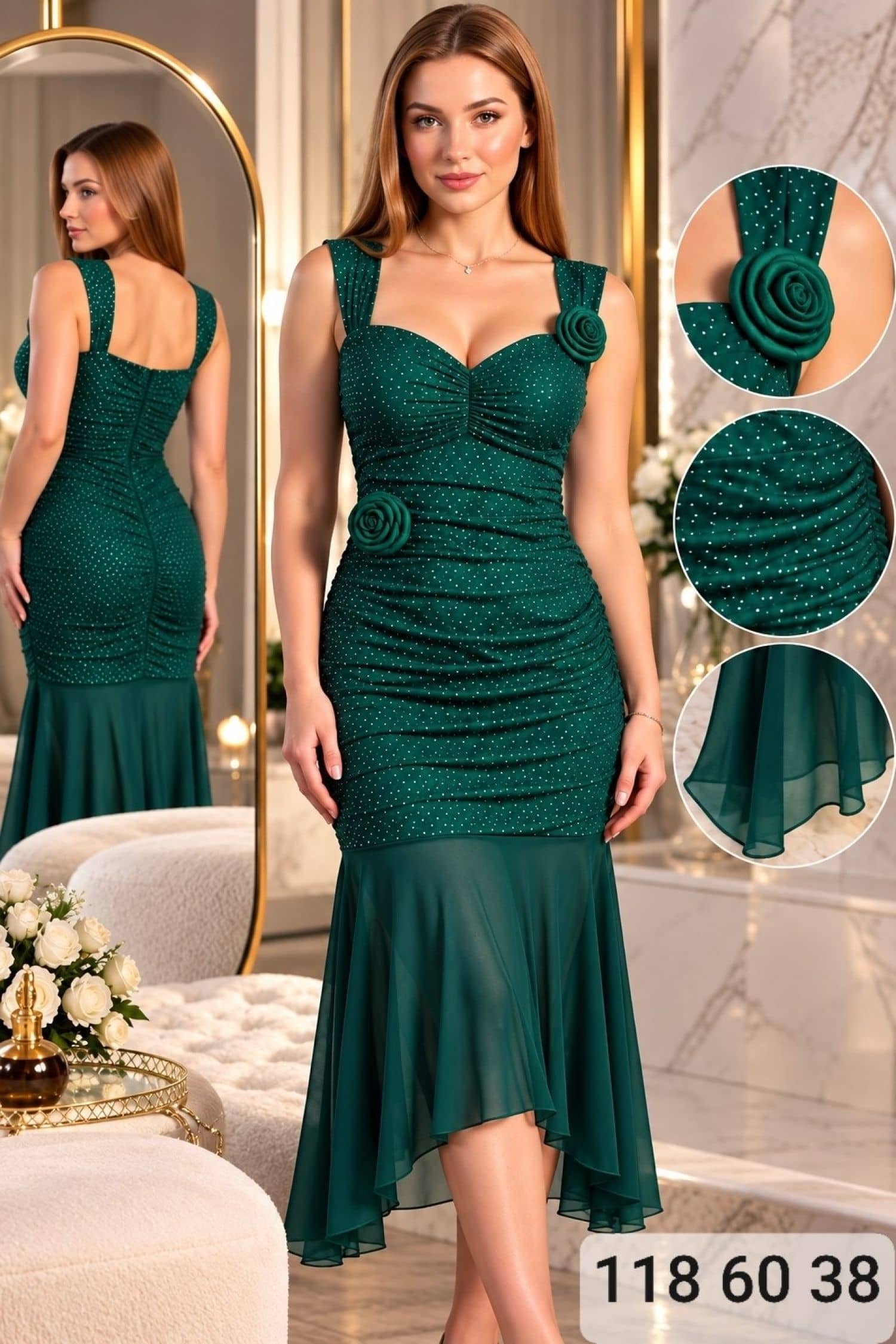 فستان الماس سهرة BL-1379