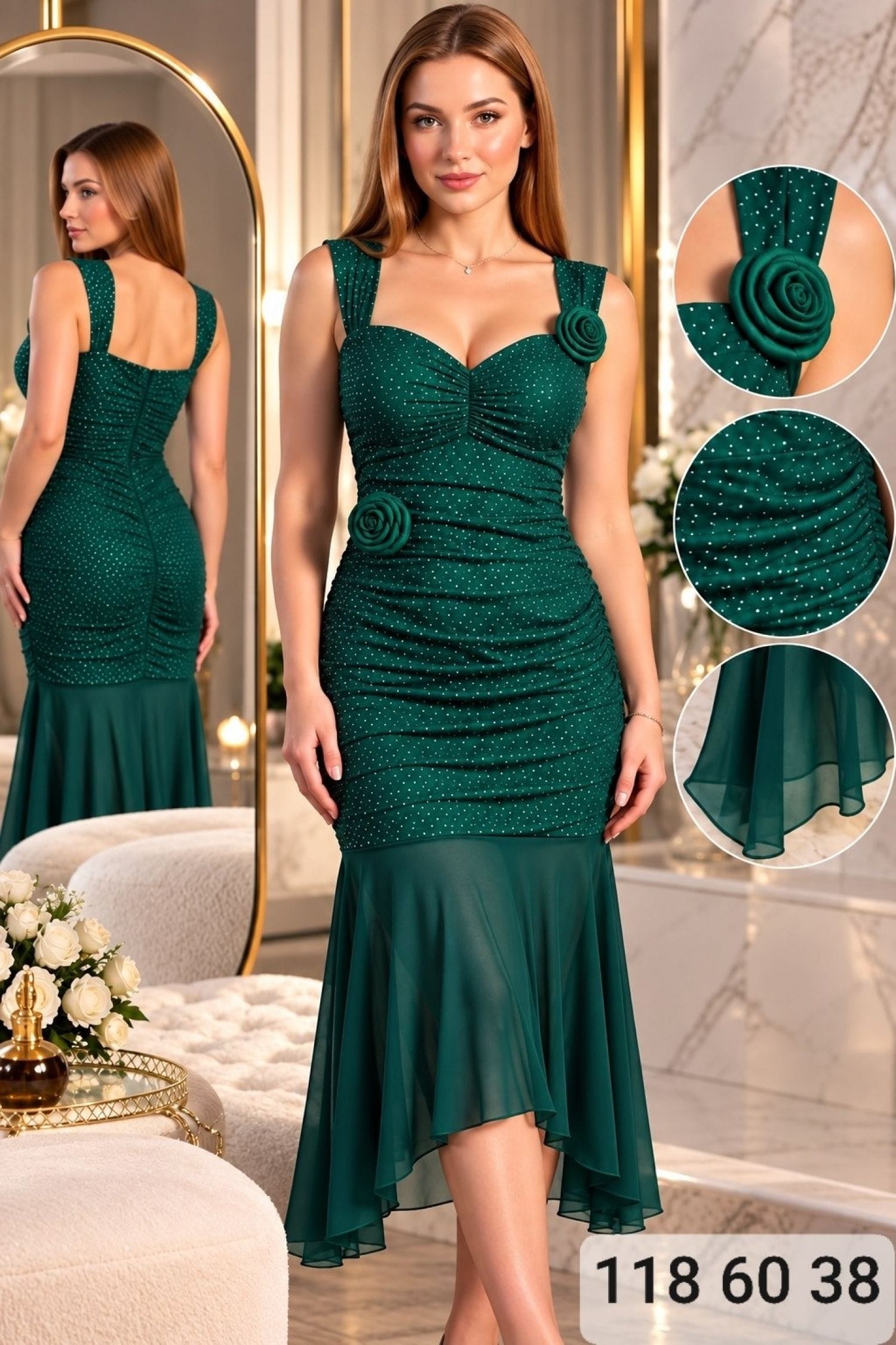 فستان الماس سهرة BL-1379