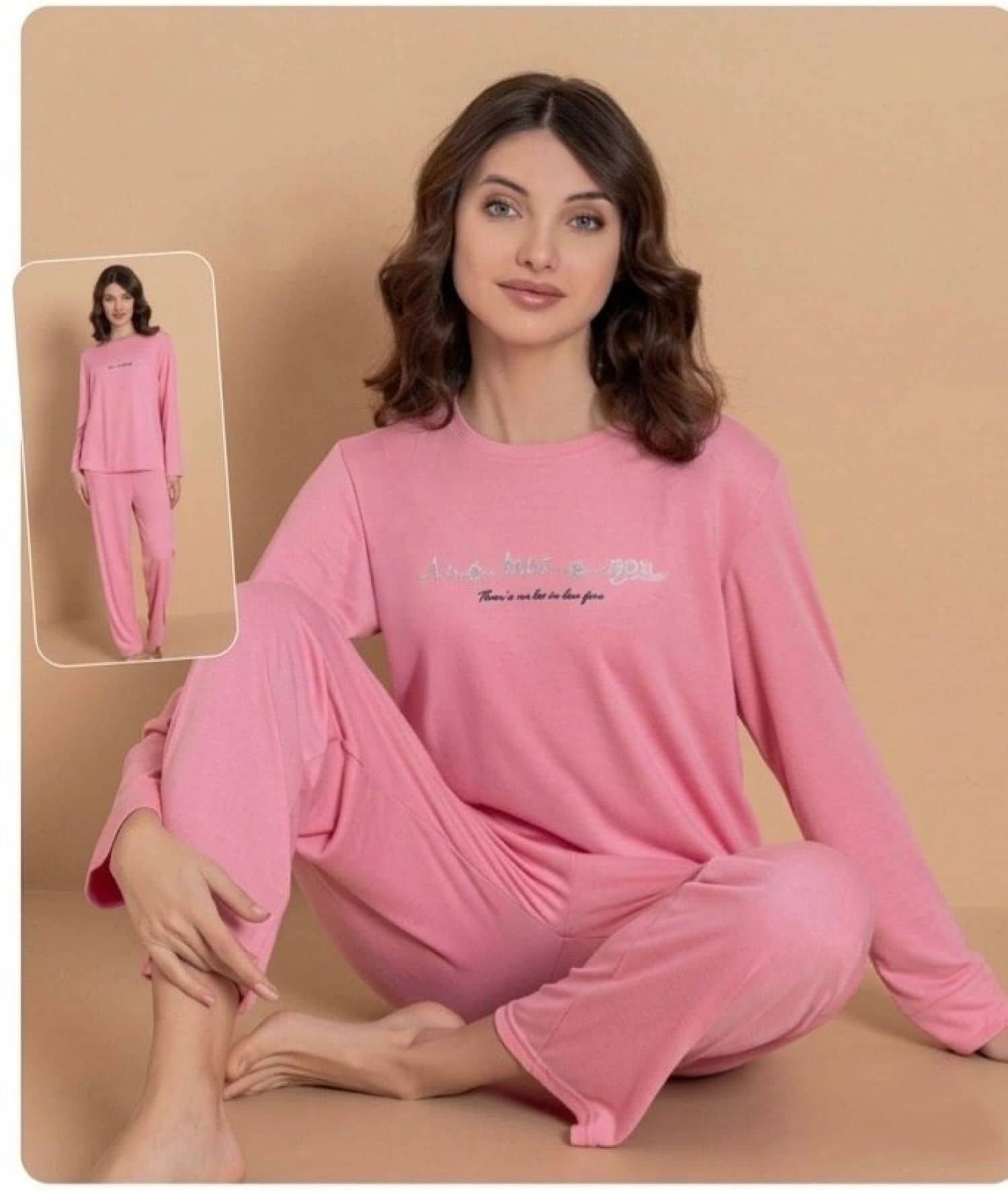 Uzun Kollu Pijama MD-2000