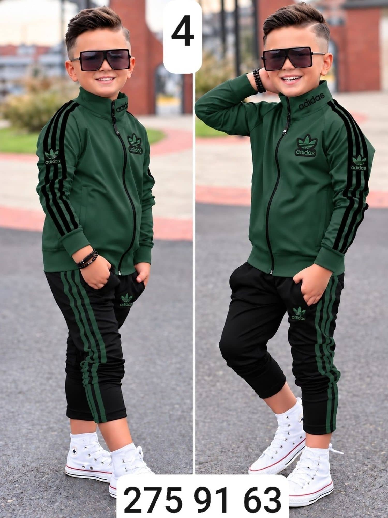 بيجامة ولادي ماليزي adidas