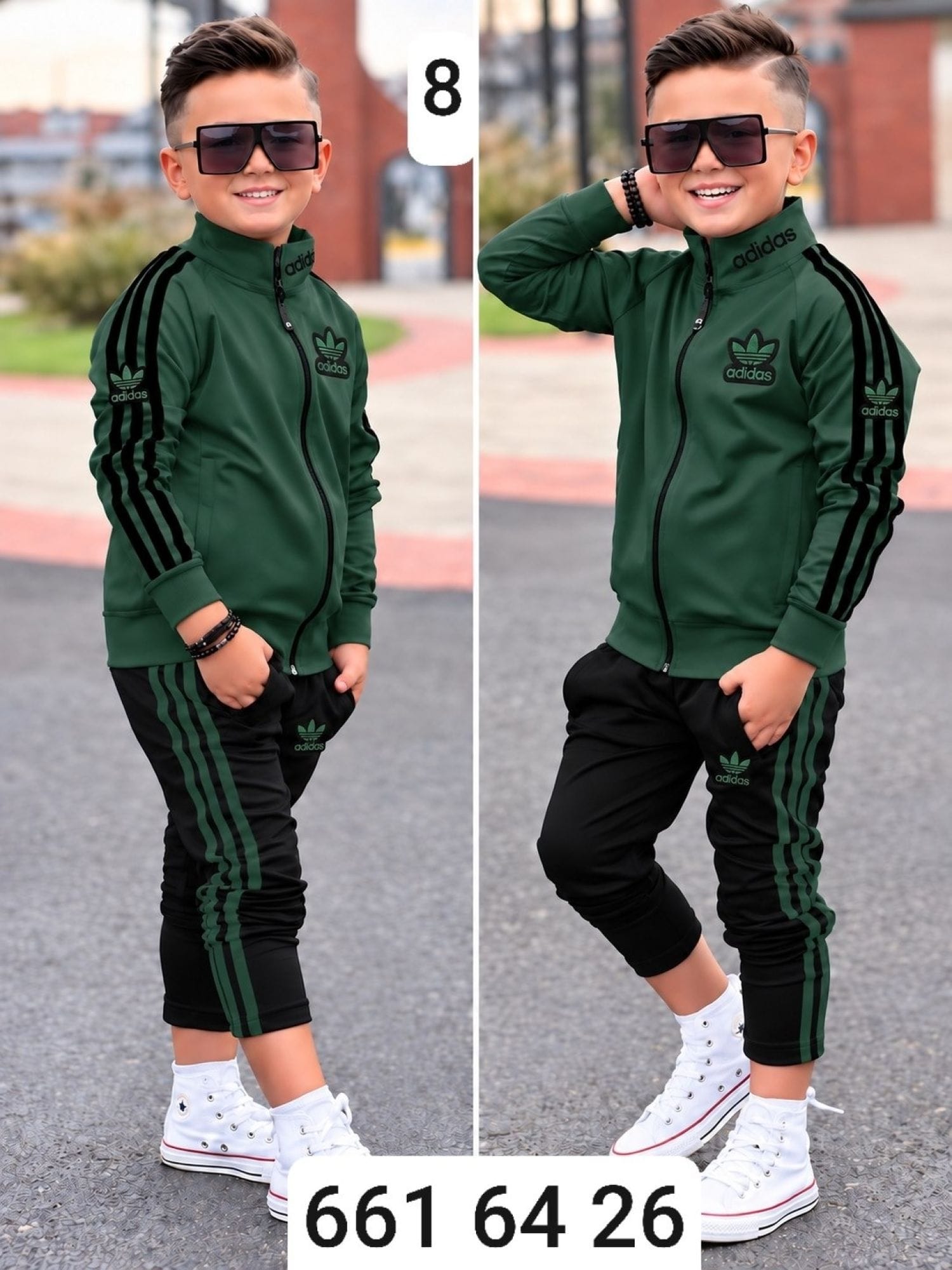 بيجامة ولادي ماليزي adidas