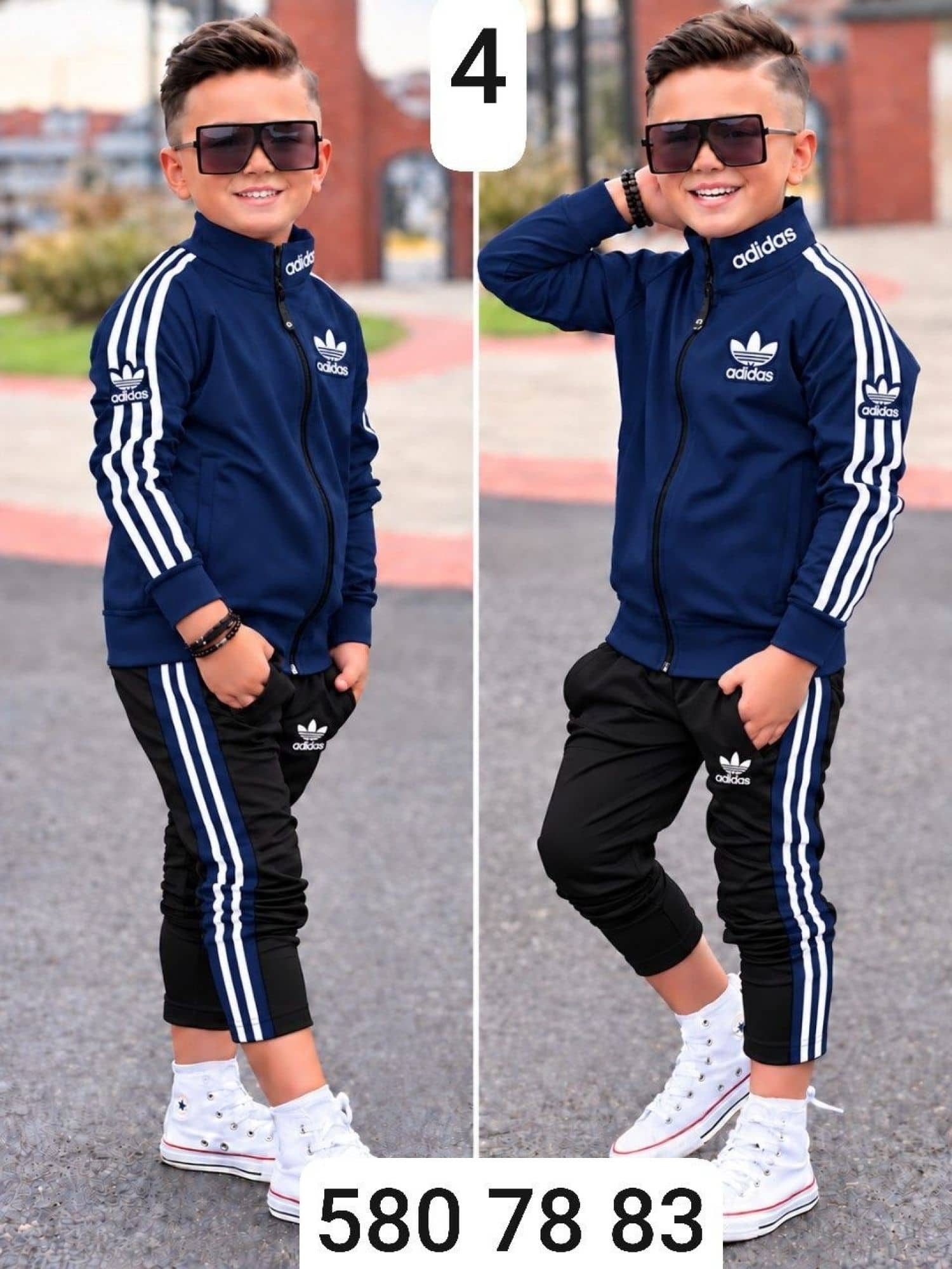 بيجامة ولادي ماليزي adidas
