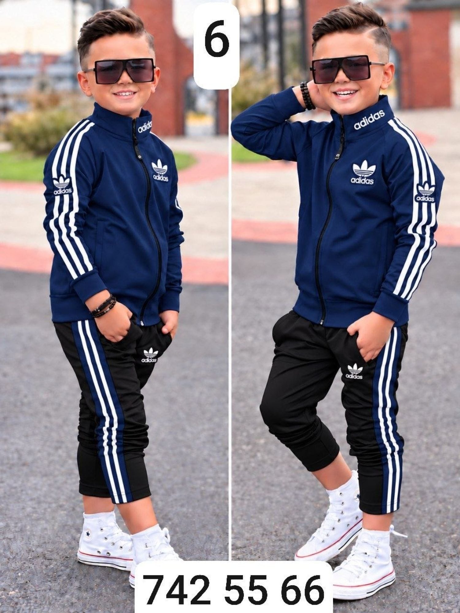 بيجامة ولادي ماليزي adidas
