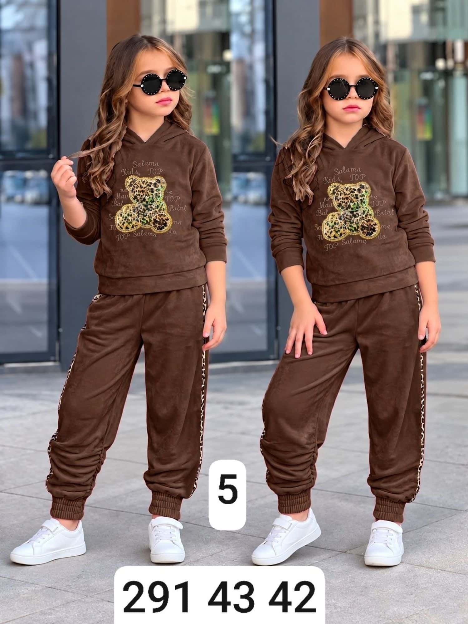 Kız Çocuk Ayıcıklı Pijama 1