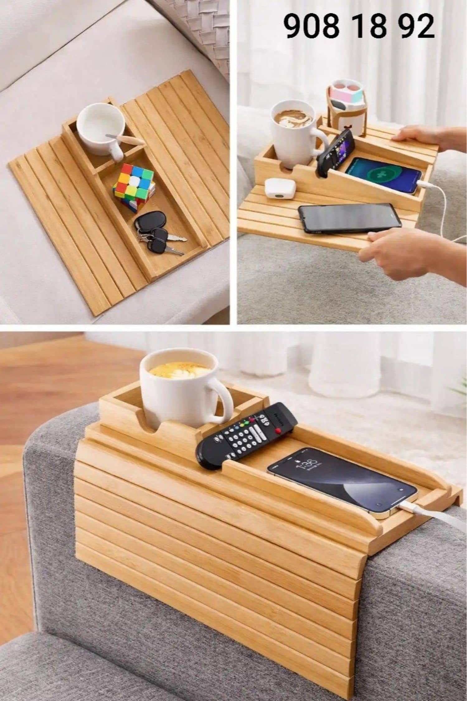 Sofa Armrest Tray