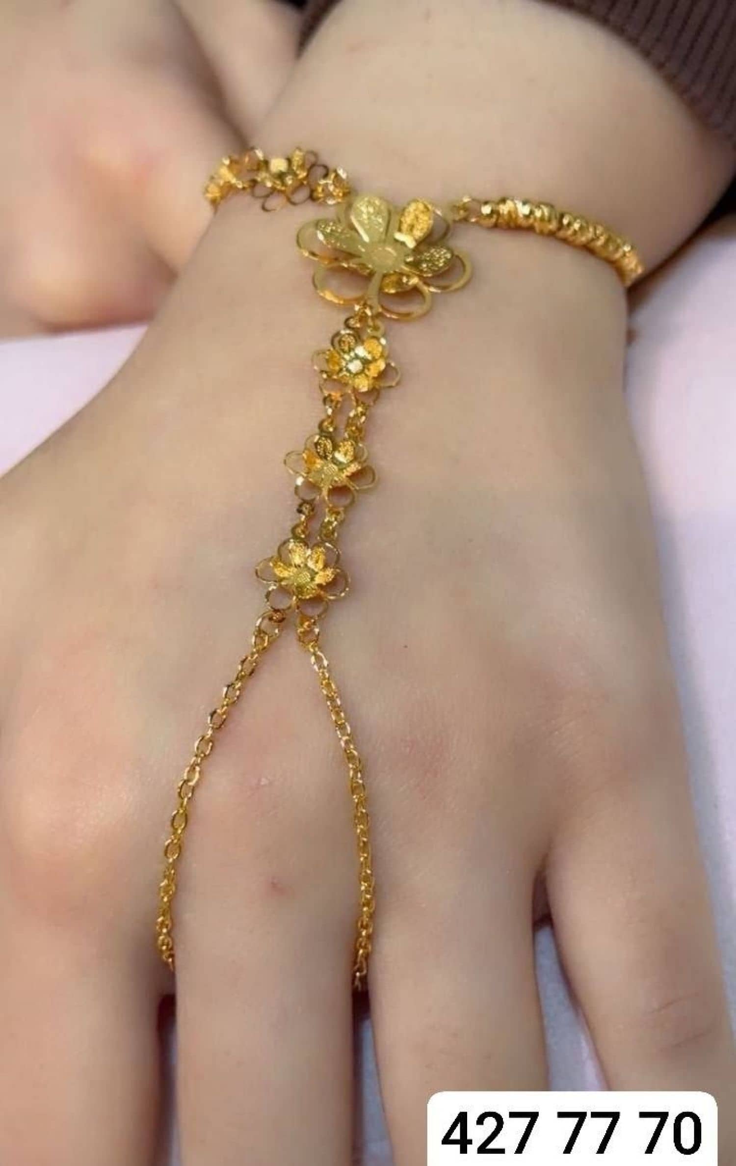Russian Gold Hand Chain