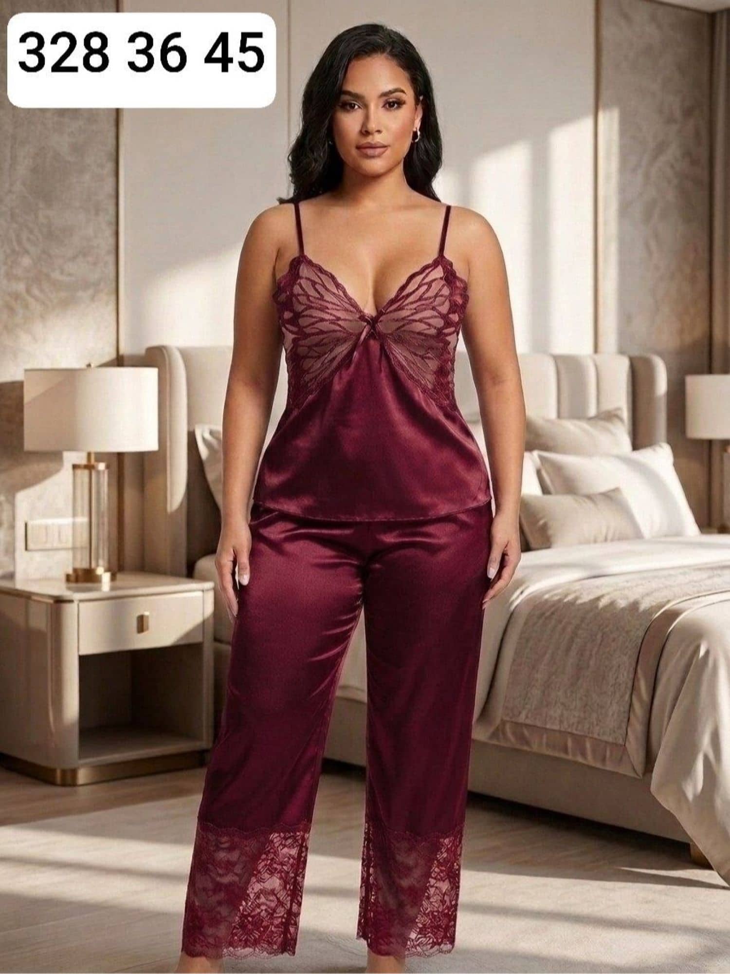 Gelin İpli Pijama Takımı F10