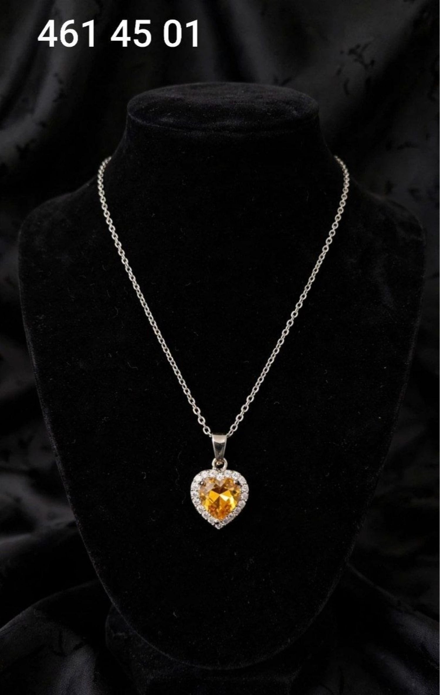 Silver Heart Necklace B