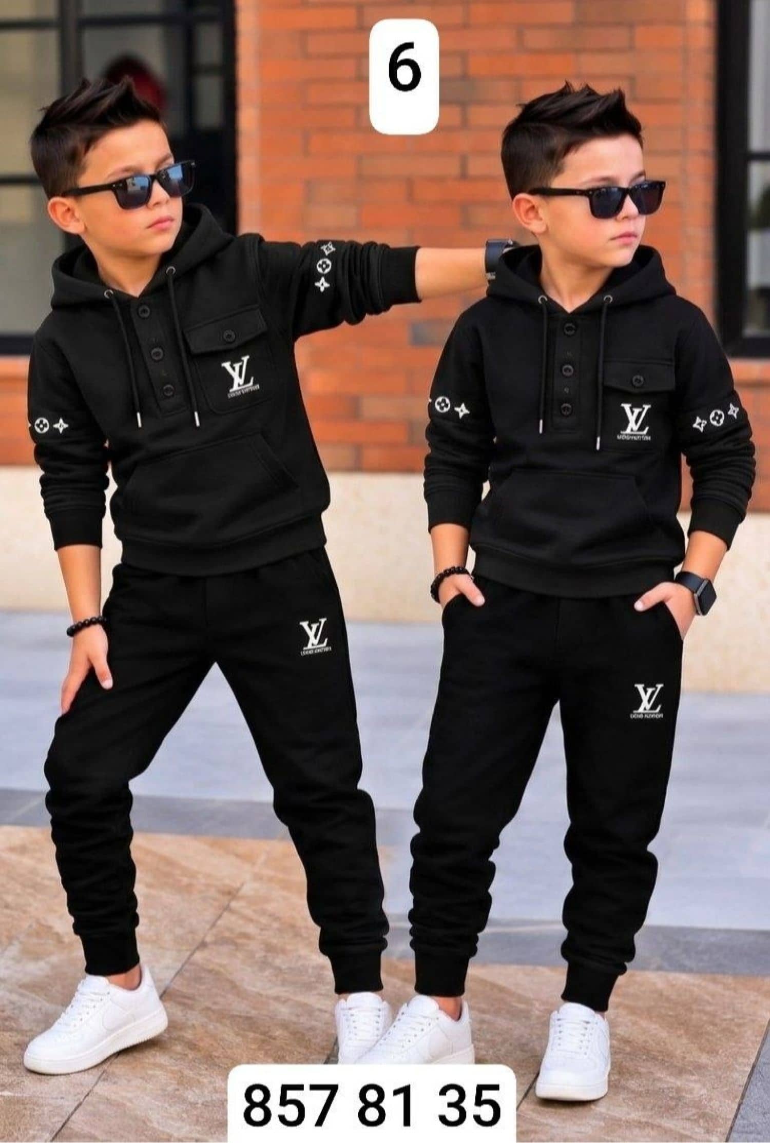 Boys' Hooded Pajamas LV