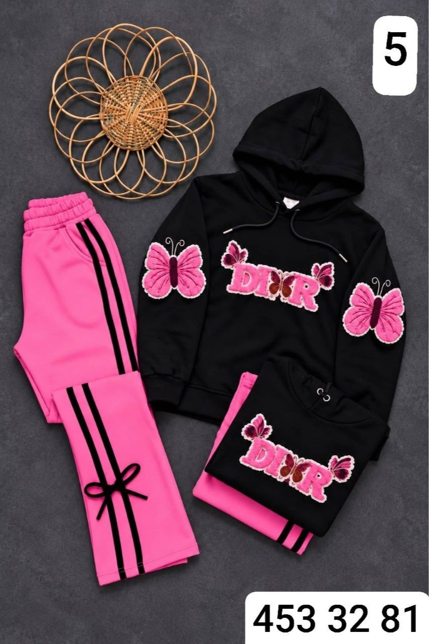 Girls' Butterfly Pajamas SE-DIOR