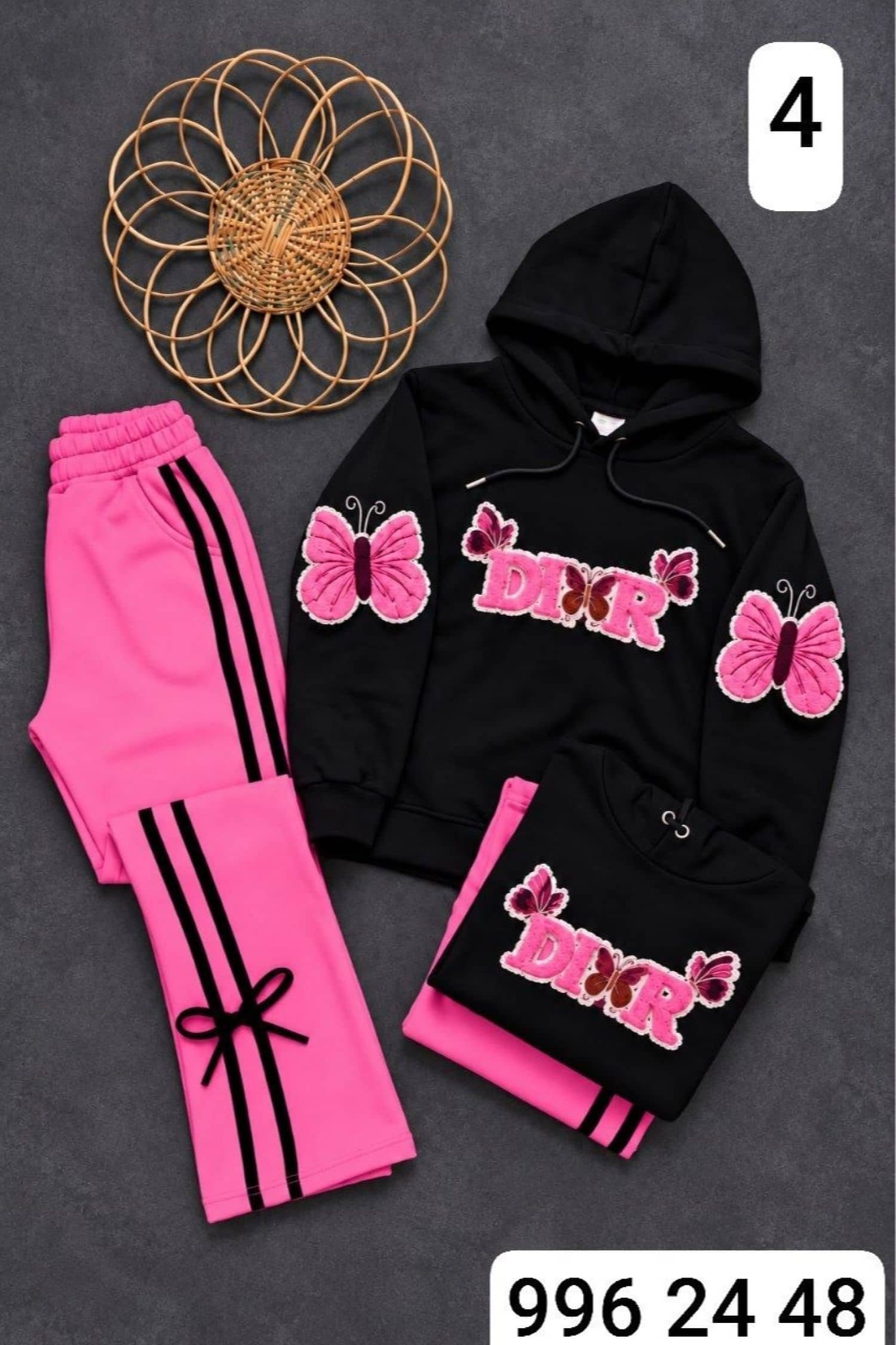 Girls' Butterfly Pajamas SE-DIOR