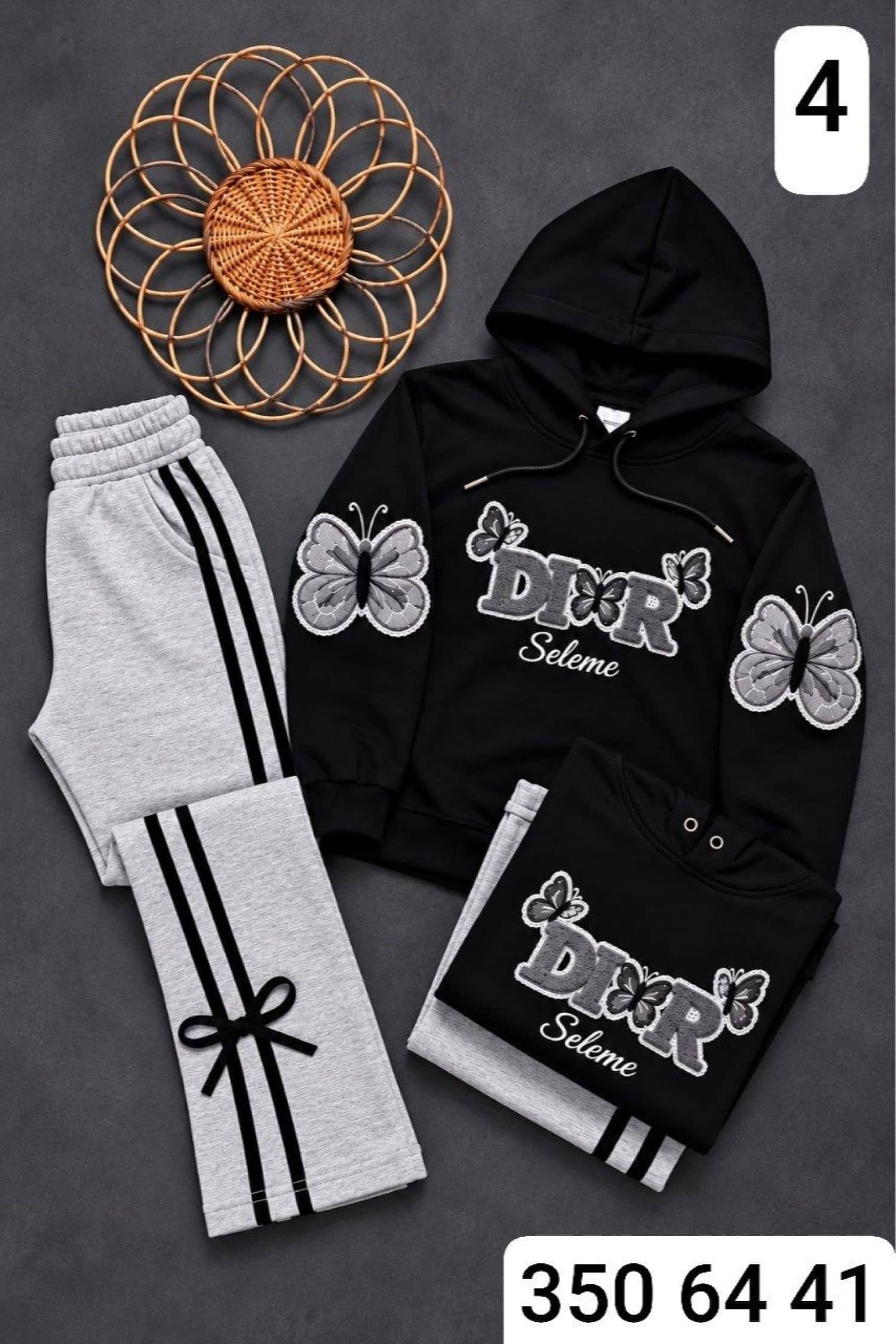 Girls' Butterfly Pajamas SE-DIOR